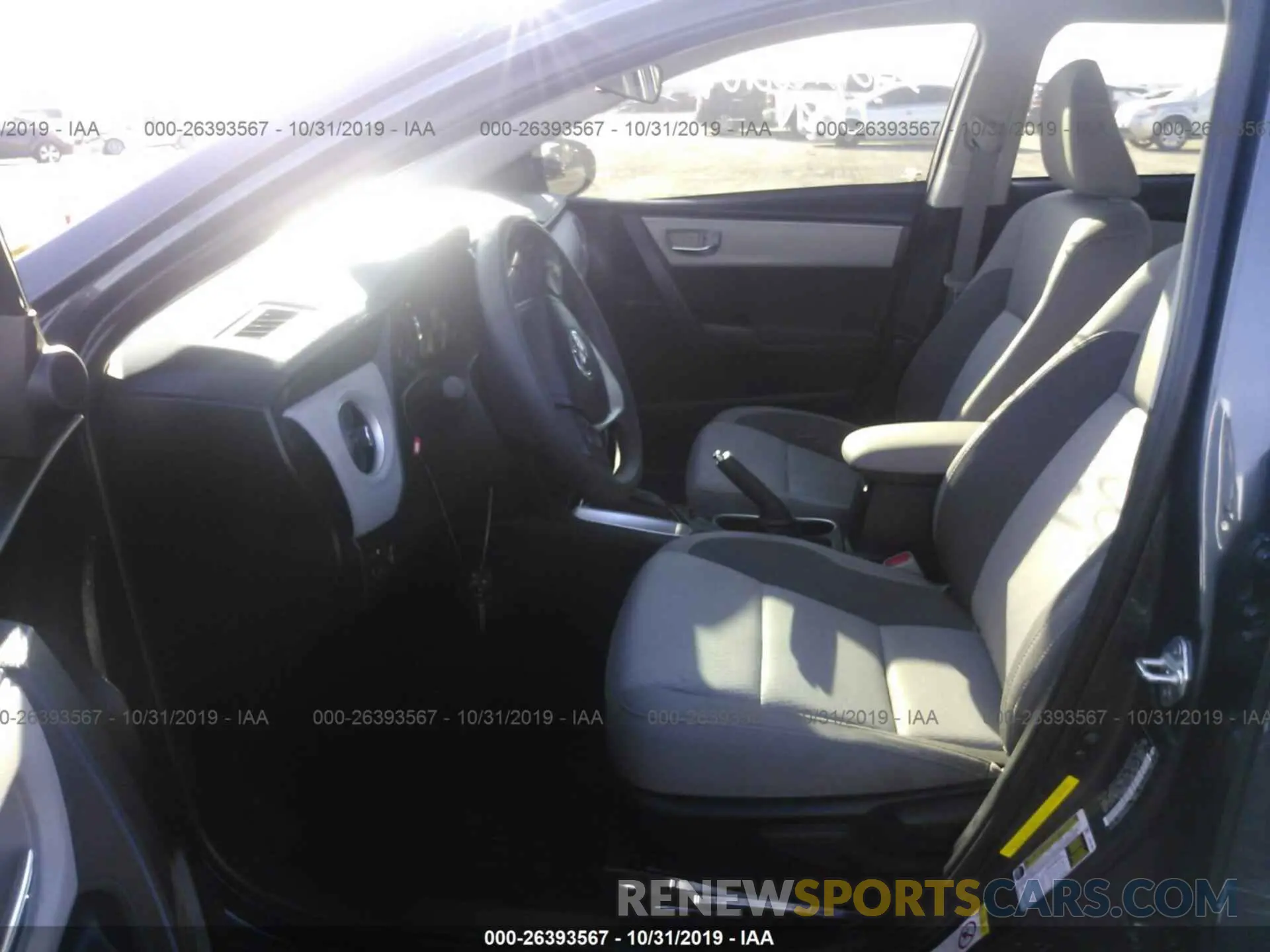 5 Photograph of a damaged car 5YFBURHE4KP857190 TOYOTA COROLLA 2019