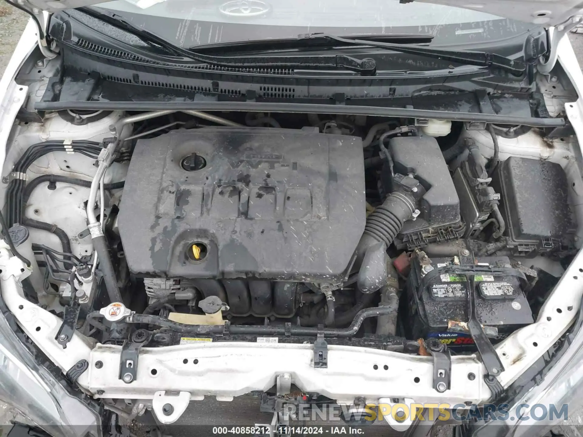 10 Photograph of a damaged car 5YFBURHE4KP861787 TOYOTA COROLLA 2019