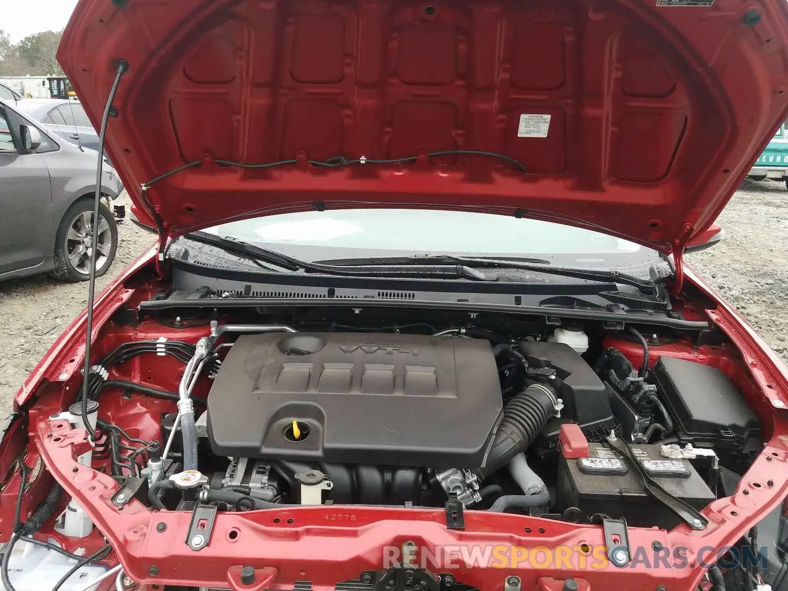 7 Фотография поврежденного автомобиля 5YFBURHE4KP868142 TOYOTA COROLLA 2019