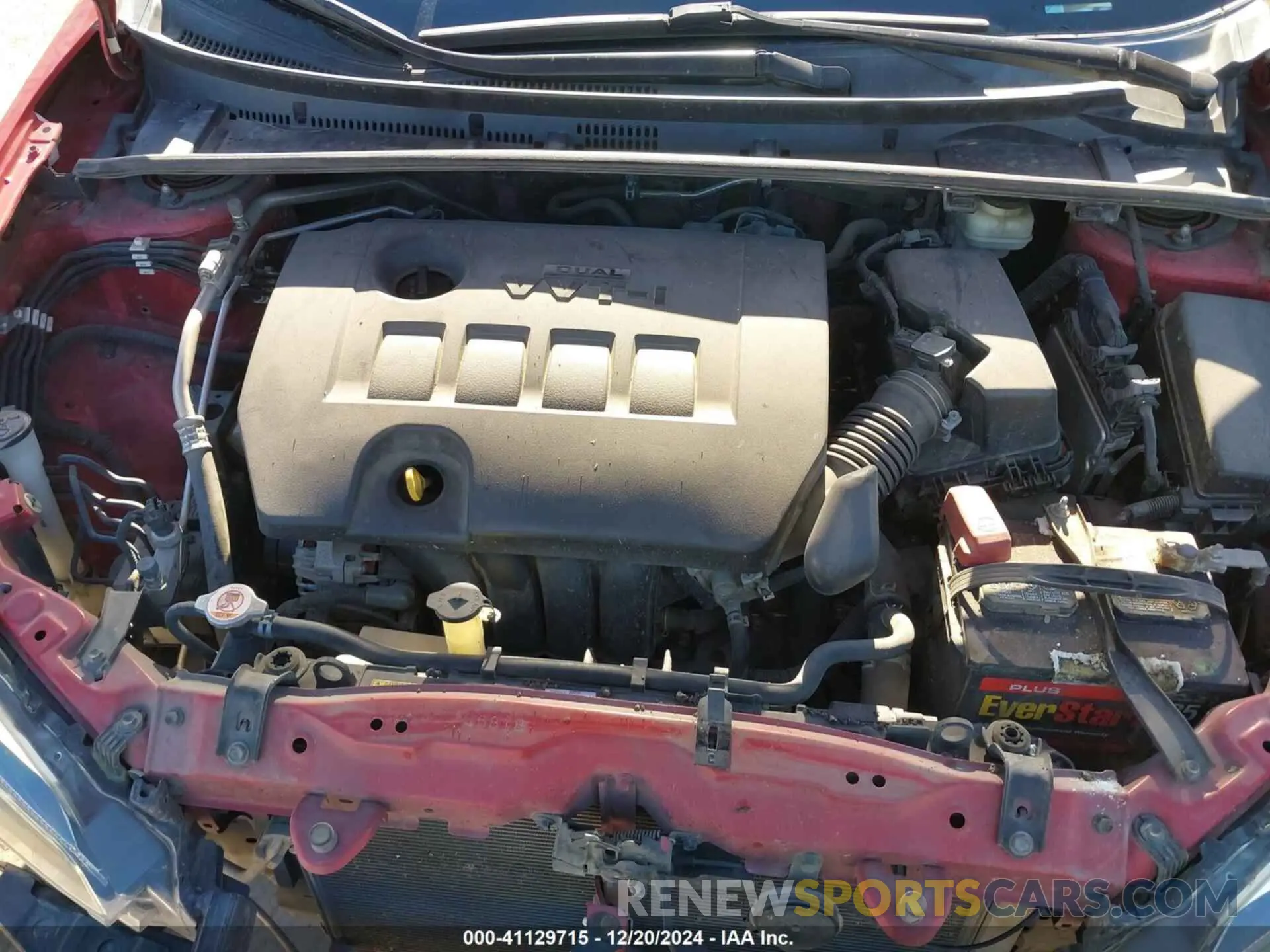 10 Photograph of a damaged car 5YFBURHE4KP871185 TOYOTA COROLLA 2019