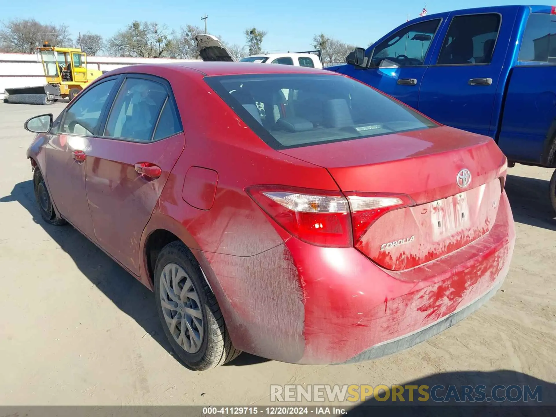 3 Photograph of a damaged car 5YFBURHE4KP871185 TOYOTA COROLLA 2019