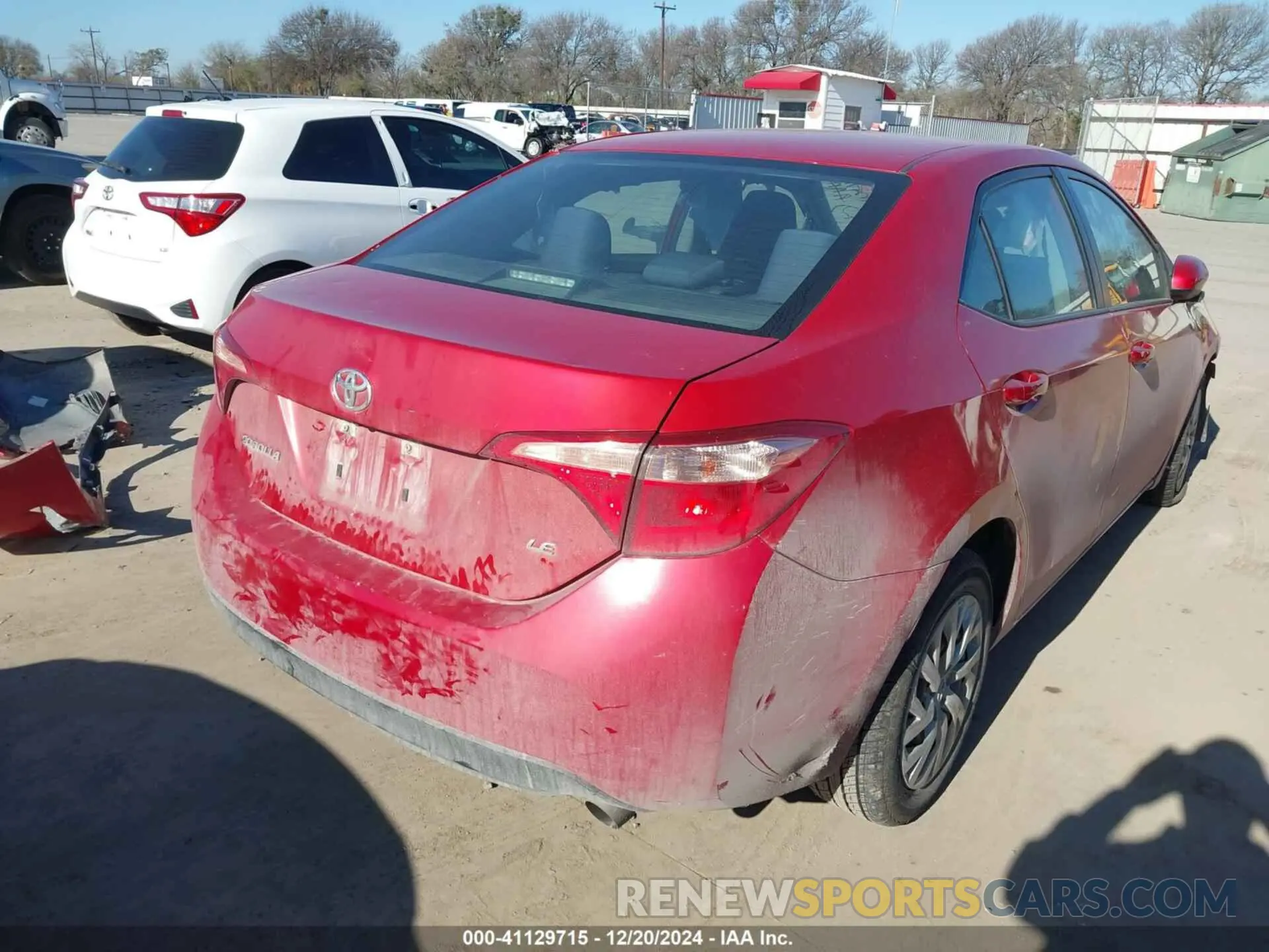 4 Photograph of a damaged car 5YFBURHE4KP871185 TOYOTA COROLLA 2019
