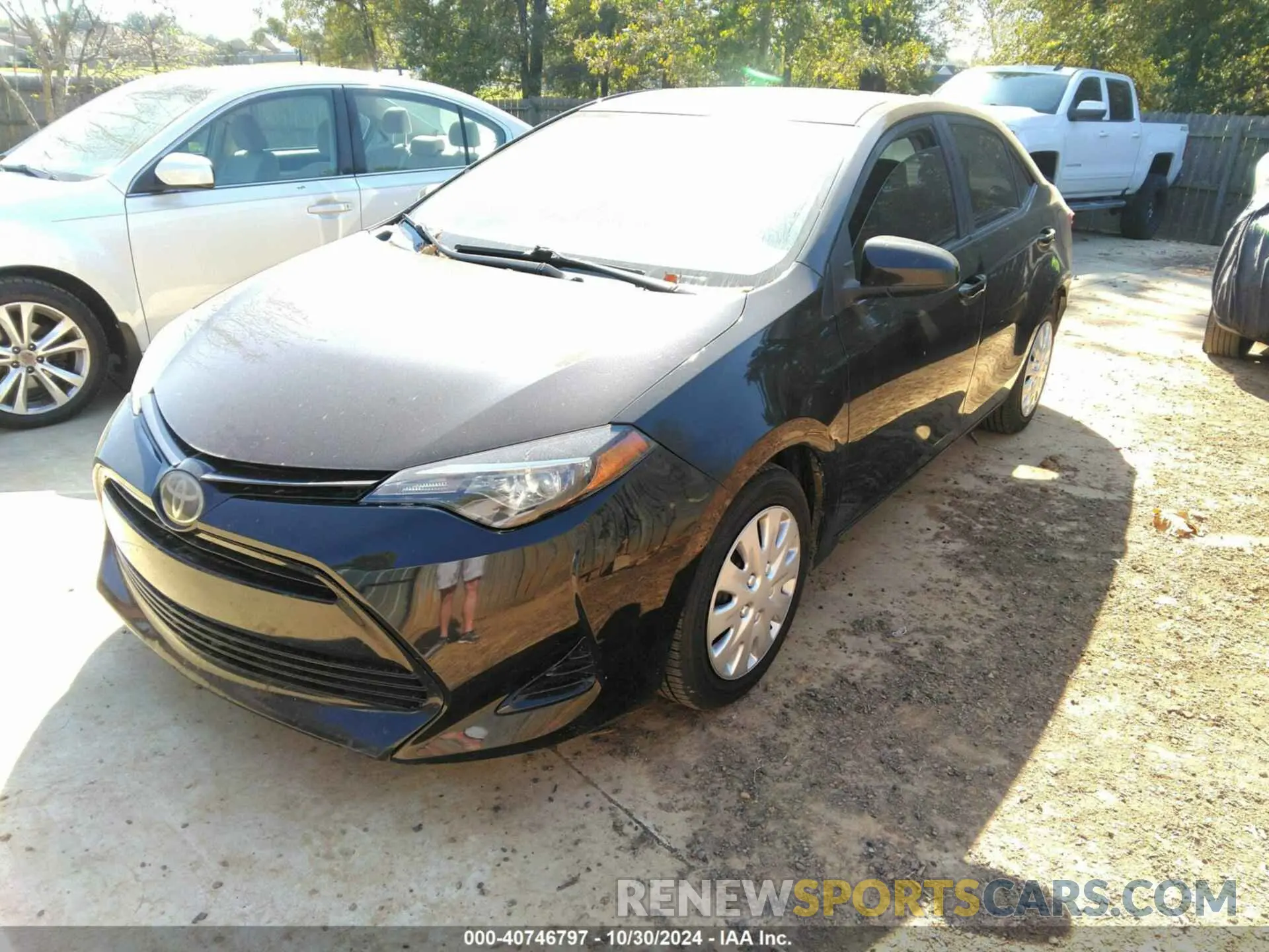 2 Photograph of a damaged car 5YFBURHE4KP871316 TOYOTA COROLLA 2019