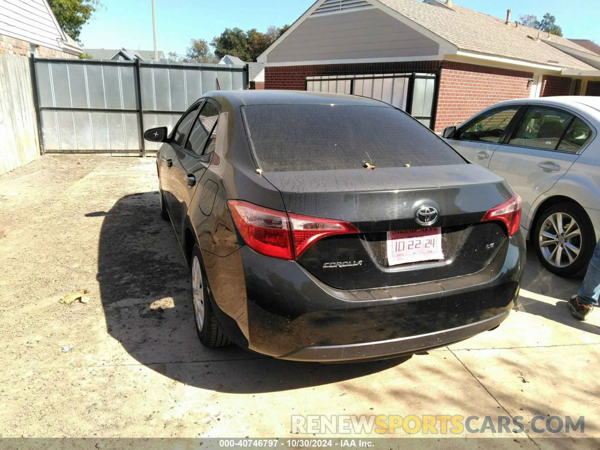 3 Photograph of a damaged car 5YFBURHE4KP871316 TOYOTA COROLLA 2019