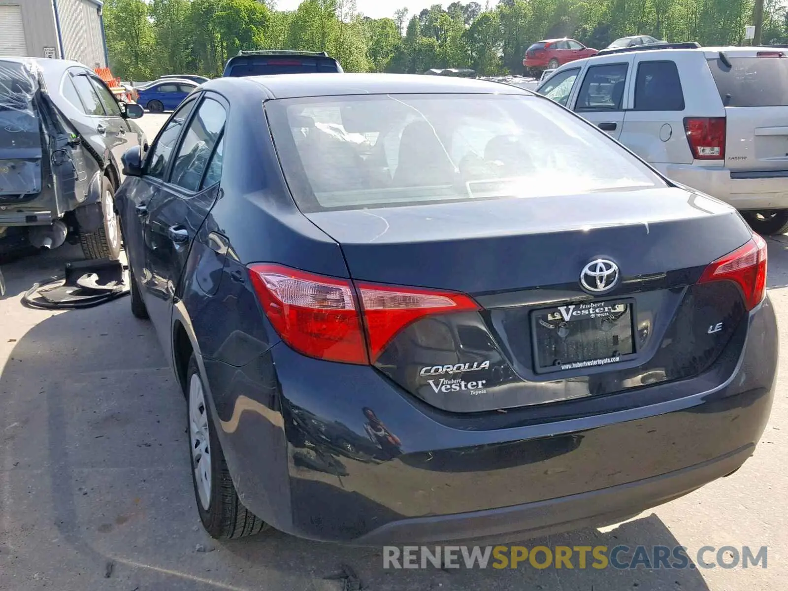 3 Photograph of a damaged car 5YFBURHE4KP882865 TOYOTA COROLLA 2019