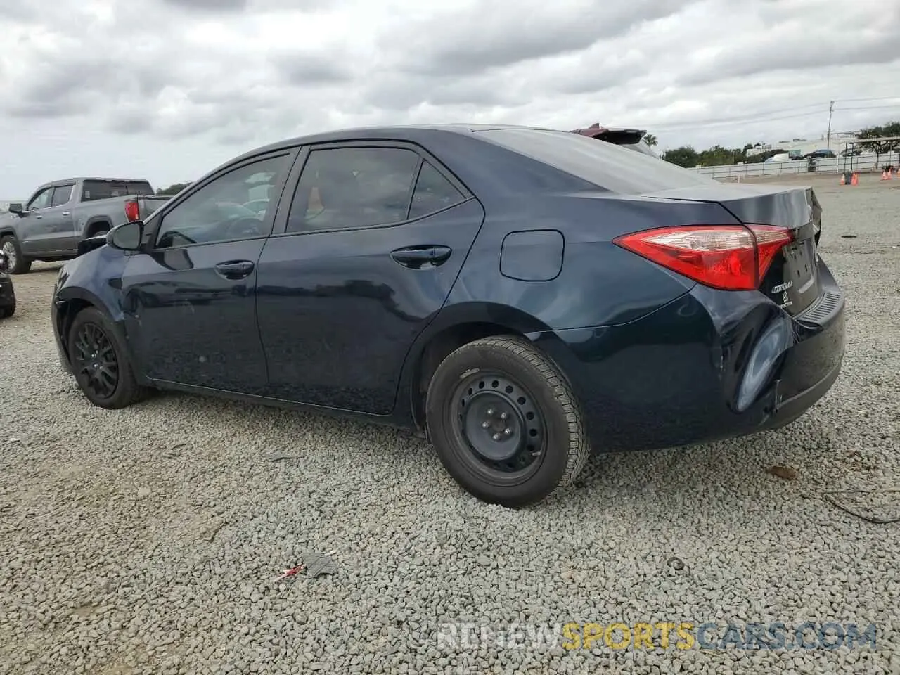 2 Фотография поврежденного автомобиля 5YFBURHE4KP887144 TOYOTA COROLLA 2019