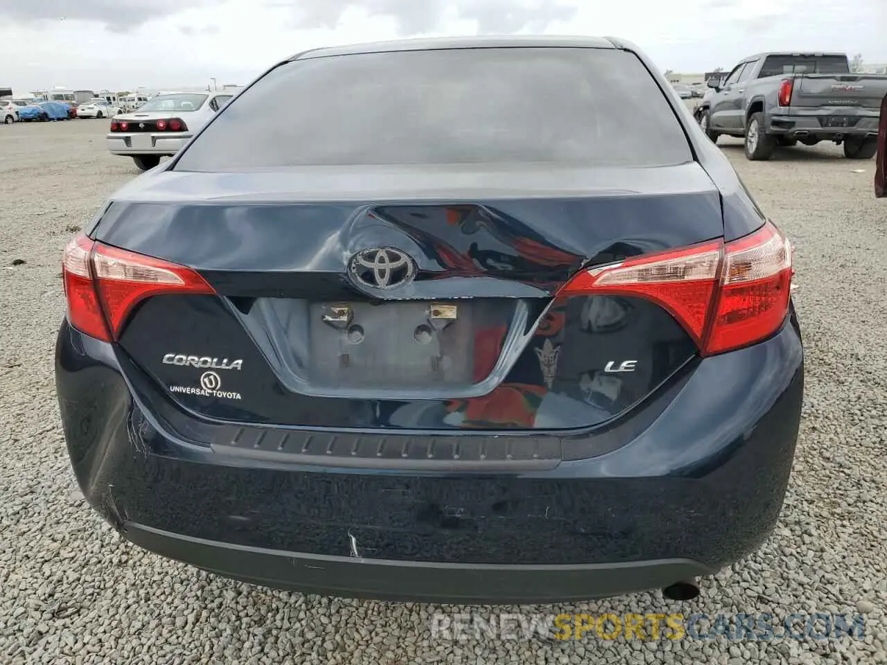 6 Фотография поврежденного автомобиля 5YFBURHE4KP887144 TOYOTA COROLLA 2019