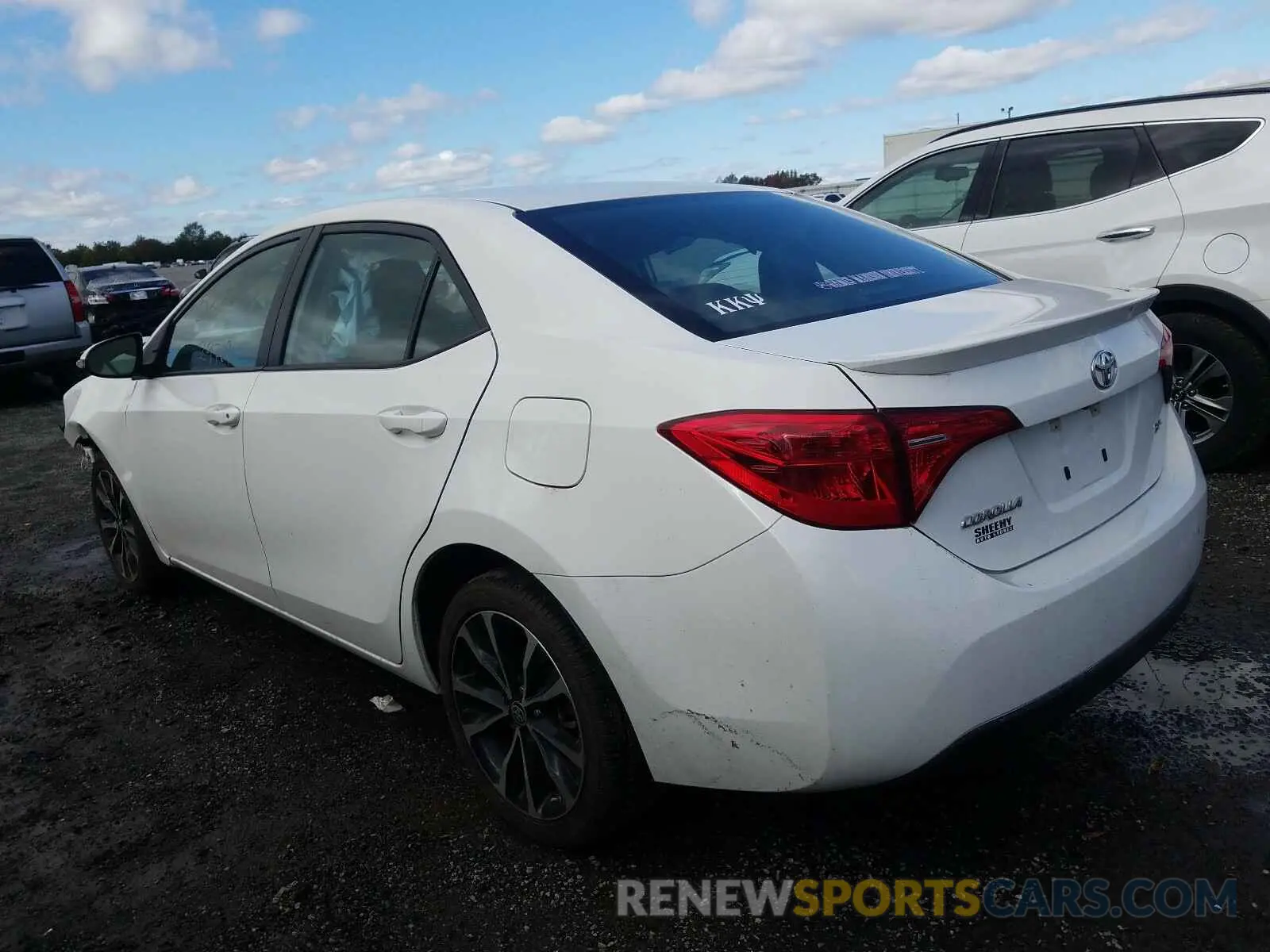 3 Photograph of a damaged car 5YFBURHE4KP891128 TOYOTA COROLLA 2019
