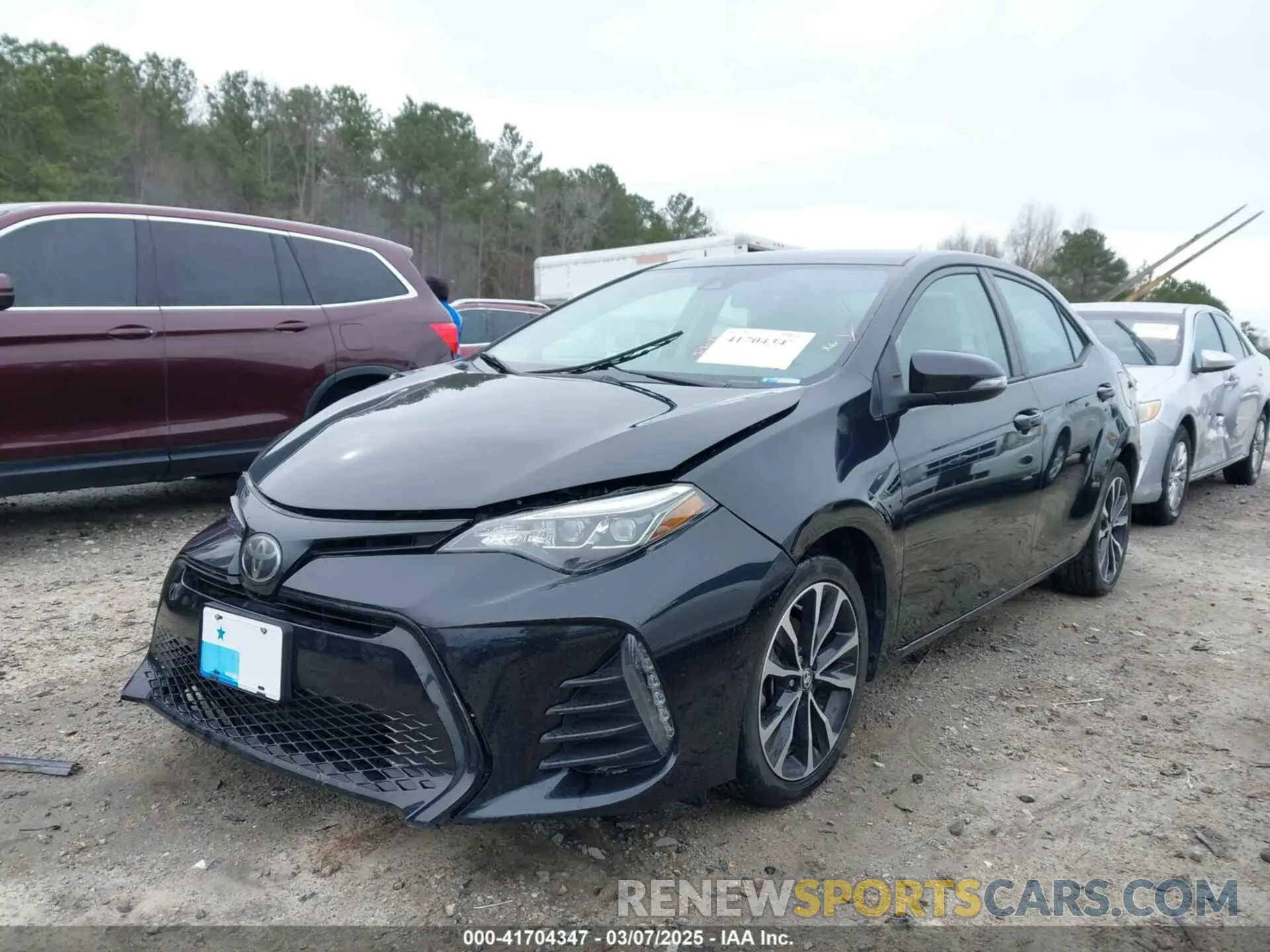2 Фотография поврежденного автомобиля 5YFBURHE4KP895647 TOYOTA COROLLA 2019
