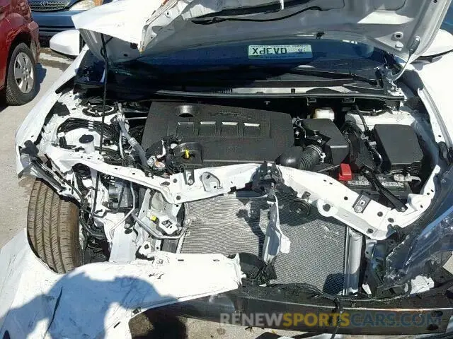7 Photograph of a damaged car 5YFBURHE4KP896894 TOYOTA COROLLA 2019