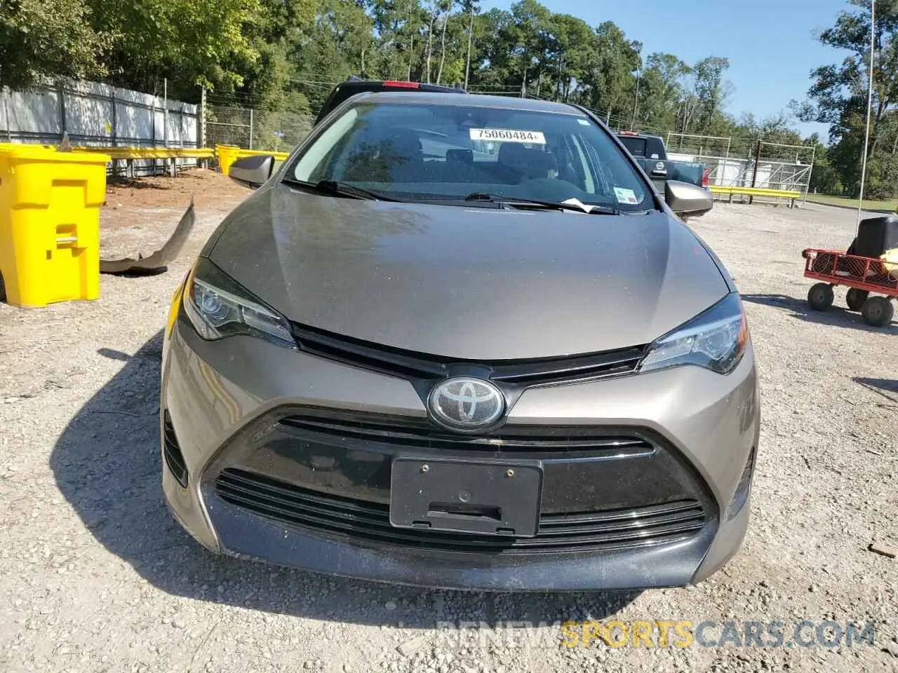 5 Photograph of a damaged car 5YFBURHE4KP899147 TOYOTA COROLLA 2019