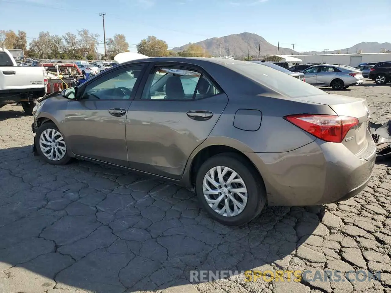 2 Photograph of a damaged car 5YFBURHE4KP900734 TOYOTA COROLLA 2019