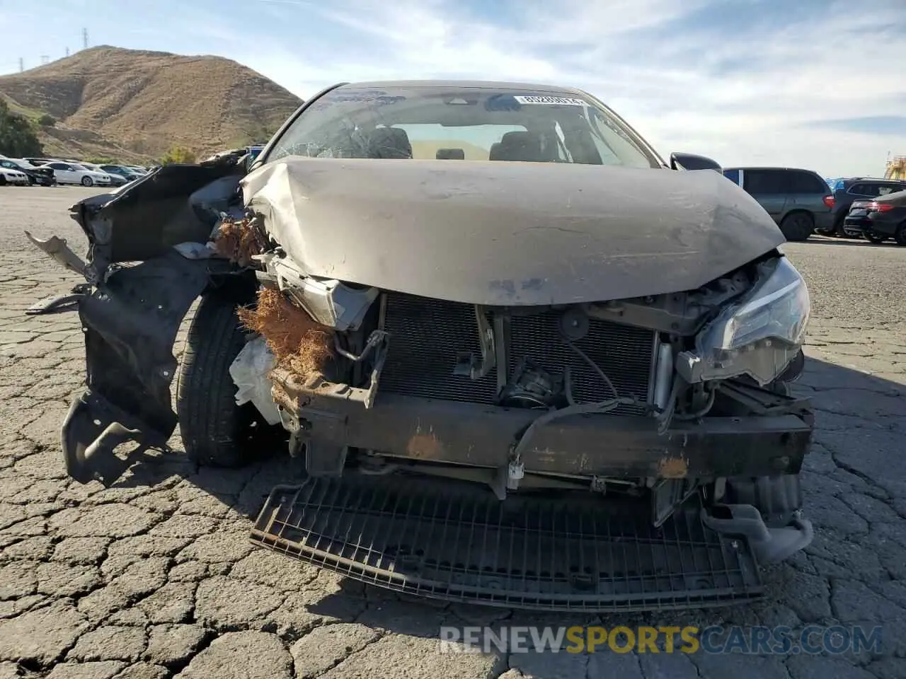 5 Photograph of a damaged car 5YFBURHE4KP900734 TOYOTA COROLLA 2019