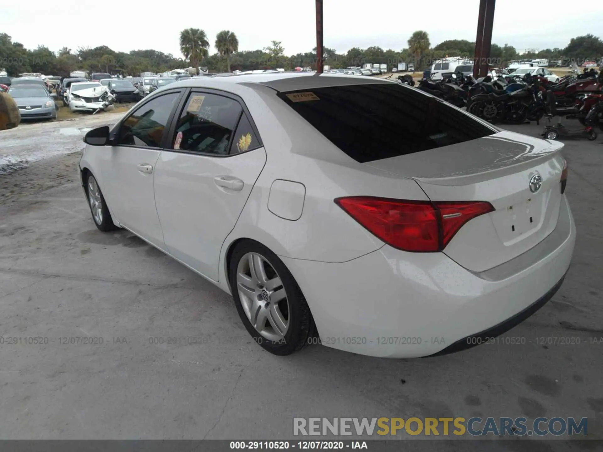 3 Photograph of a damaged car 5YFBURHE4KP905416 TOYOTA COROLLA 2019
