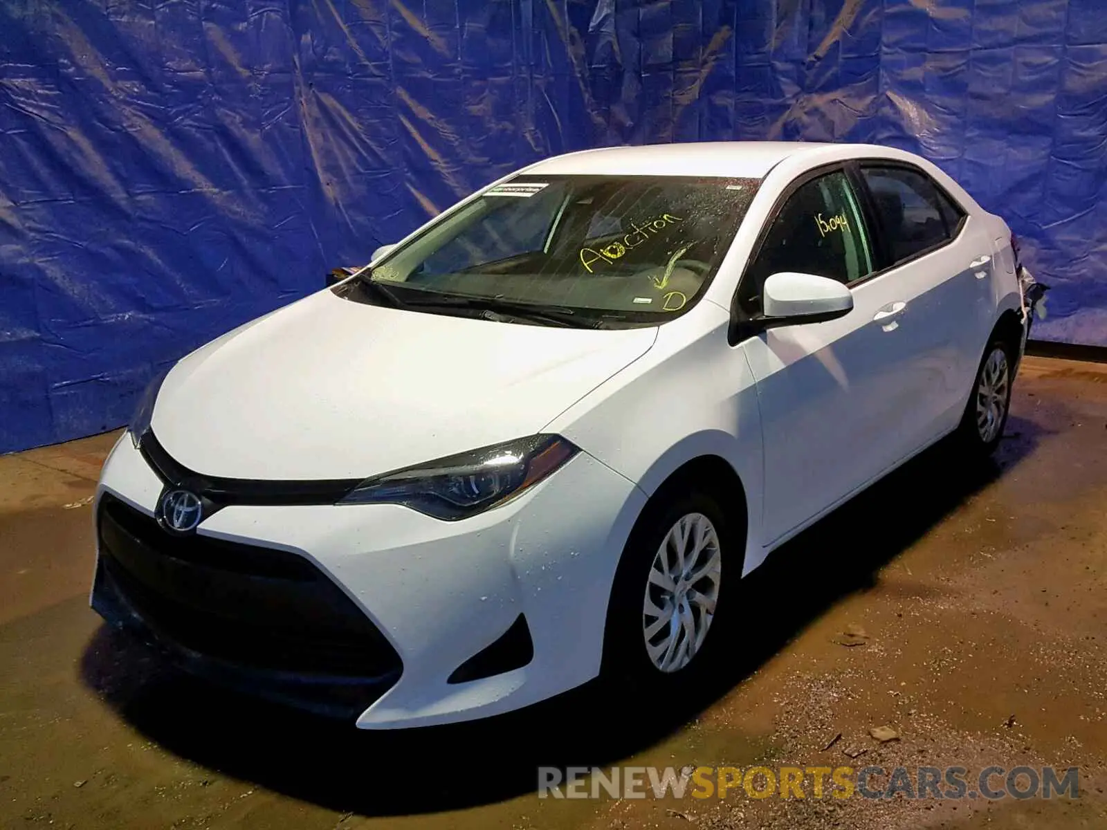 2 Photograph of a damaged car 5YFBURHE4KP908154 TOYOTA COROLLA 2019