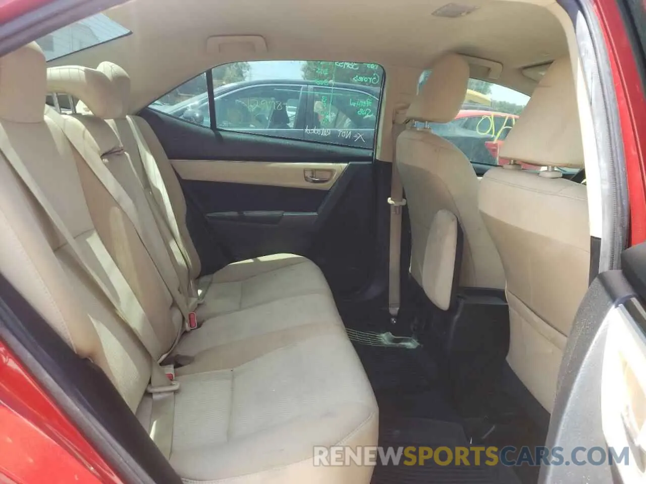 6 Photograph of a damaged car 5YFBURHE4KP911667 TOYOTA COROLLA 2019
