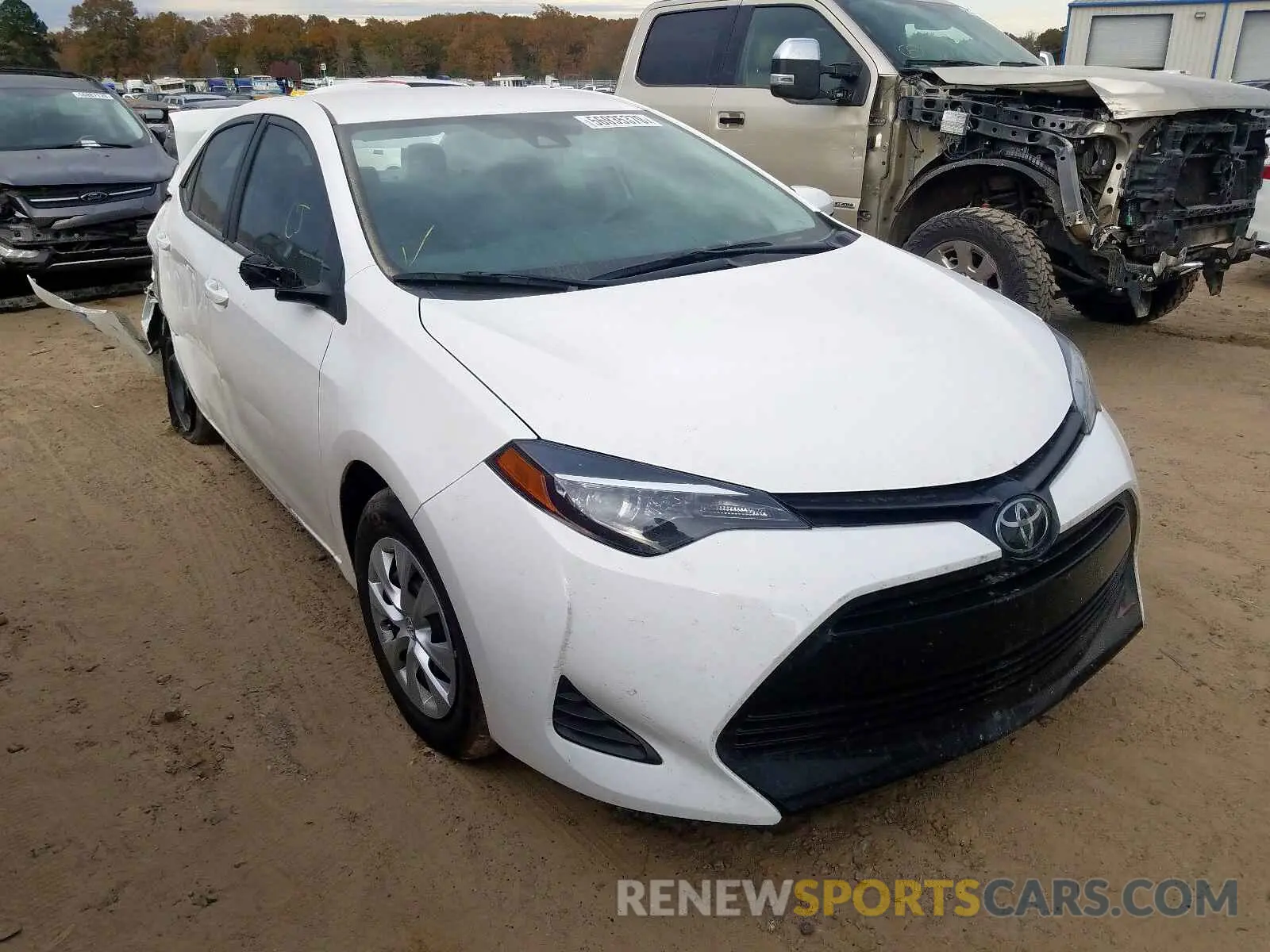 1 Photograph of a damaged car 5YFBURHE4KP913788 TOYOTA COROLLA 2019