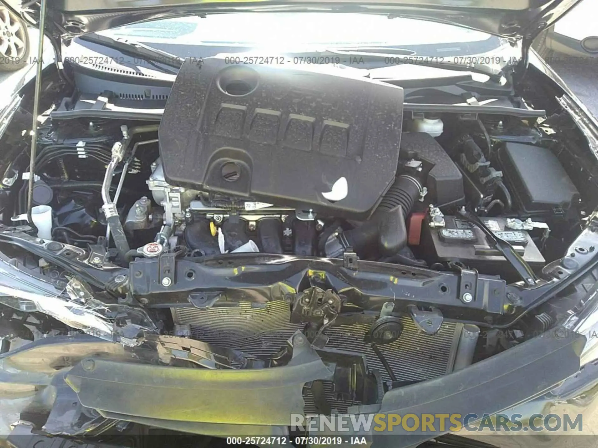 10 Photograph of a damaged car 5YFBURHE4KP919106 TOYOTA COROLLA 2019