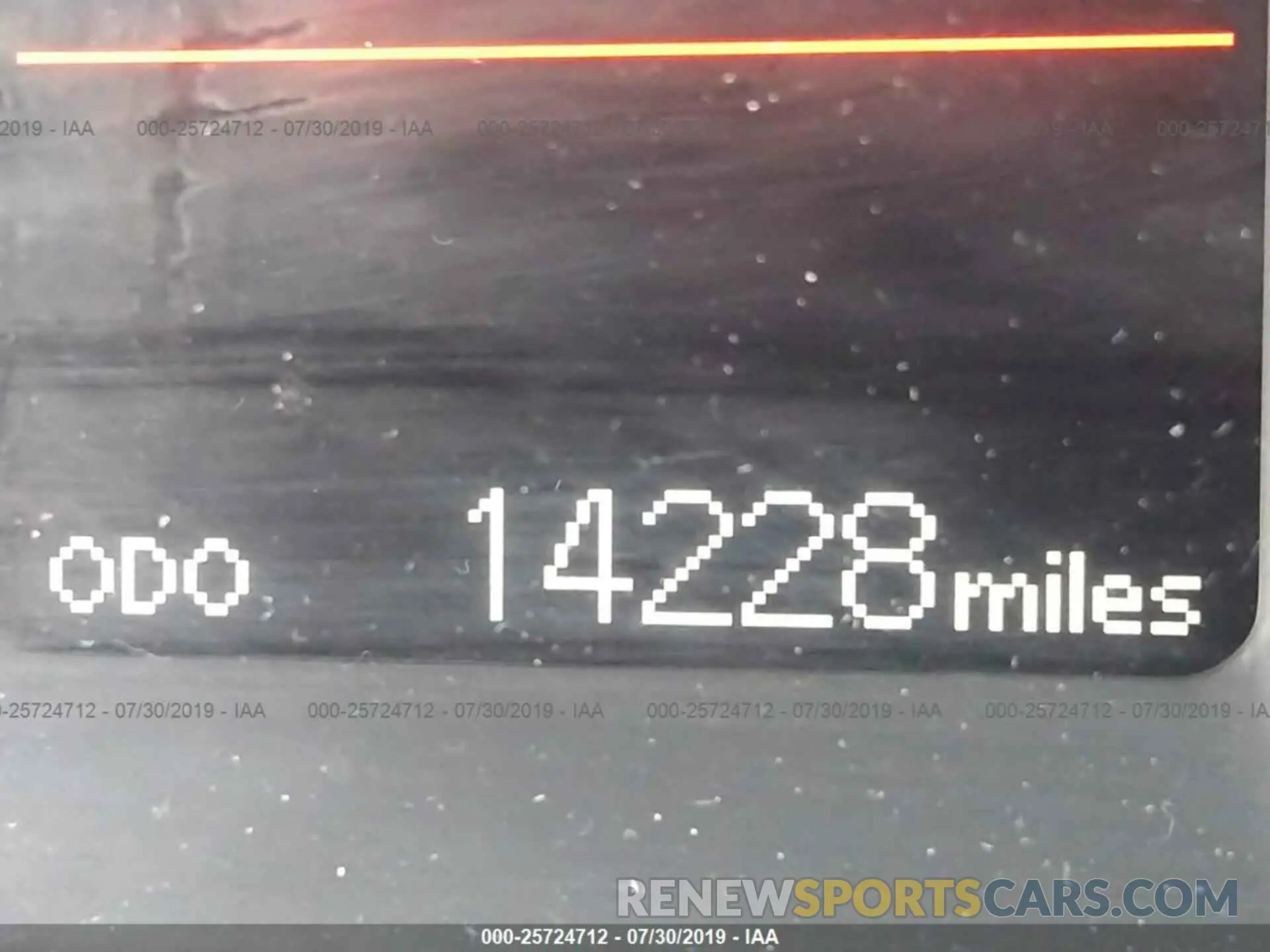 7 Photograph of a damaged car 5YFBURHE4KP919106 TOYOTA COROLLA 2019