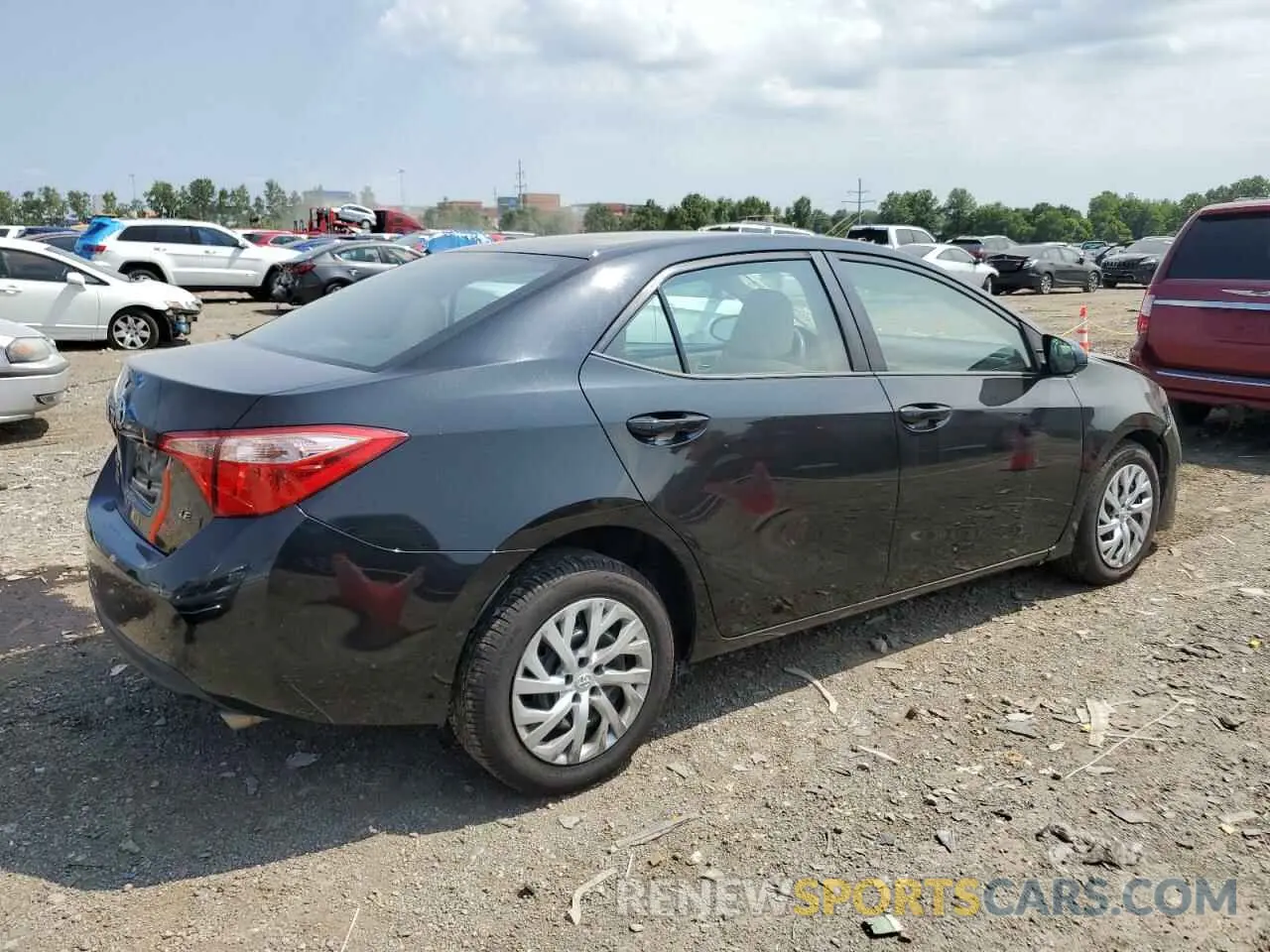 3 Photograph of a damaged car 5YFBURHE4KP920059 TOYOTA COROLLA 2019