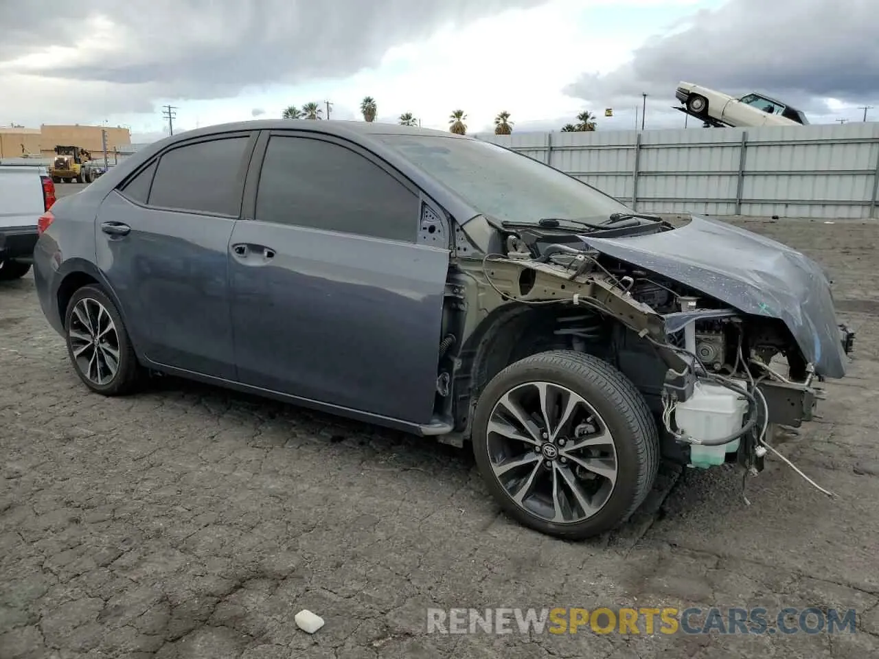 4 Photograph of a damaged car 5YFBURHE4KP922507 TOYOTA COROLLA 2019