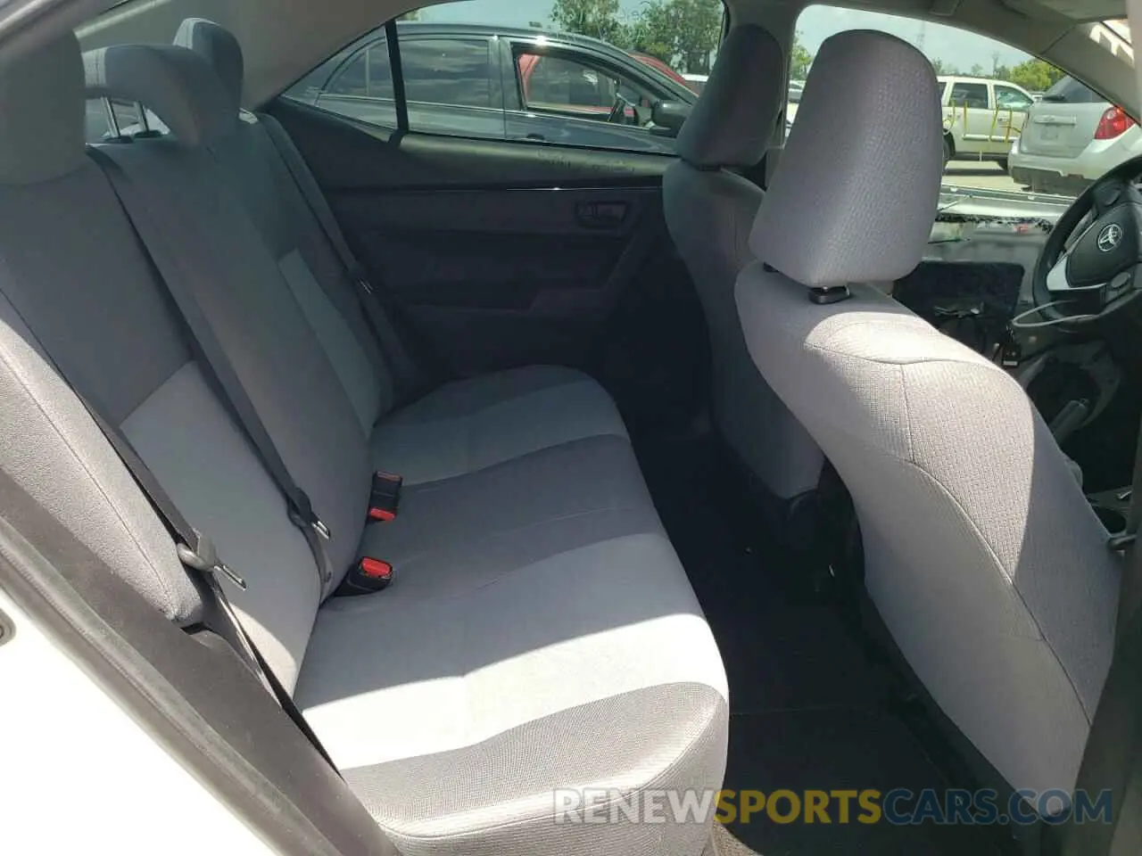 6 Photograph of a damaged car 5YFBURHE4KP925553 TOYOTA COROLLA 2019