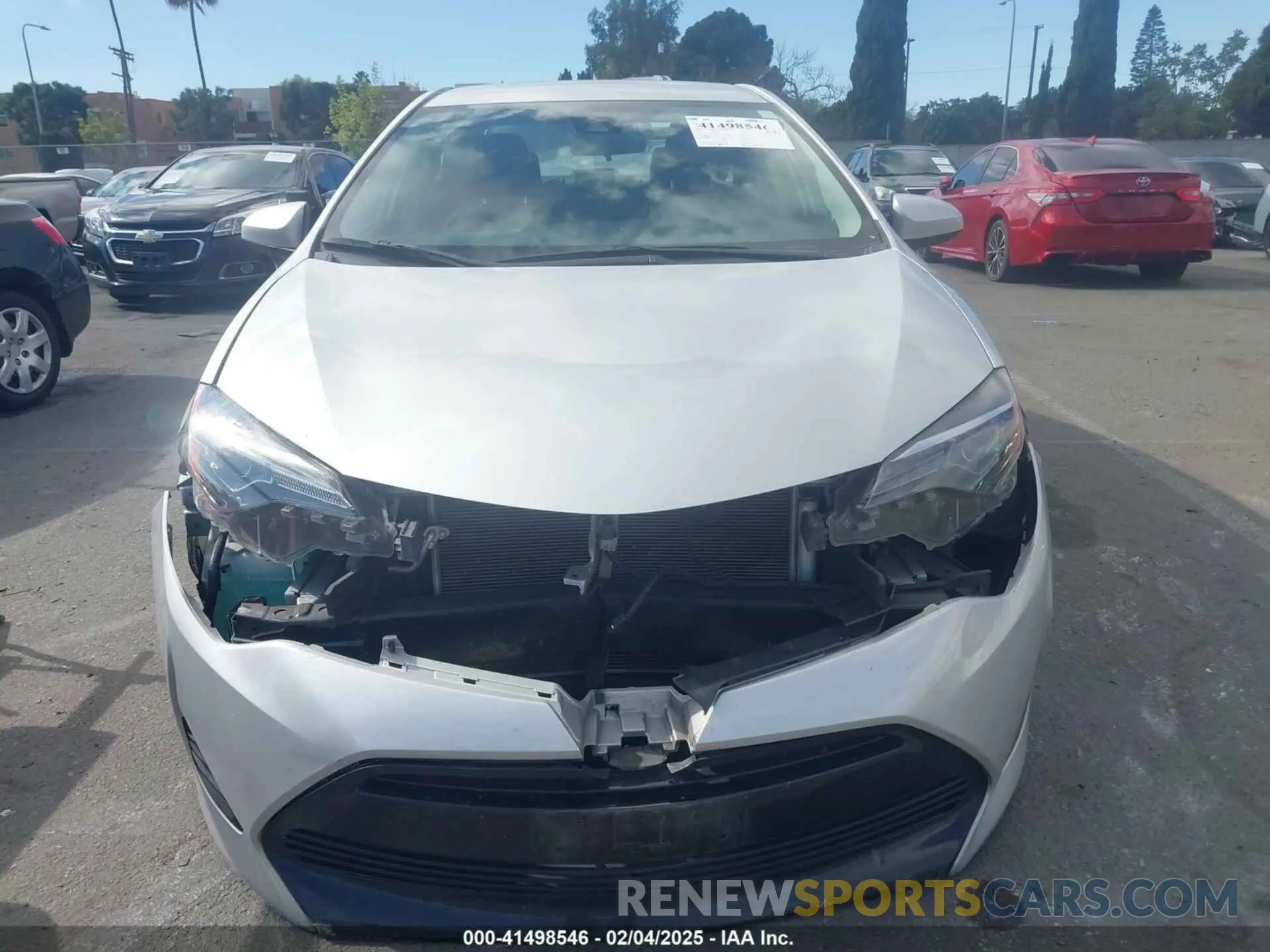 6 Photograph of a damaged car 5YFBURHE4KP926752 TOYOTA COROLLA 2019