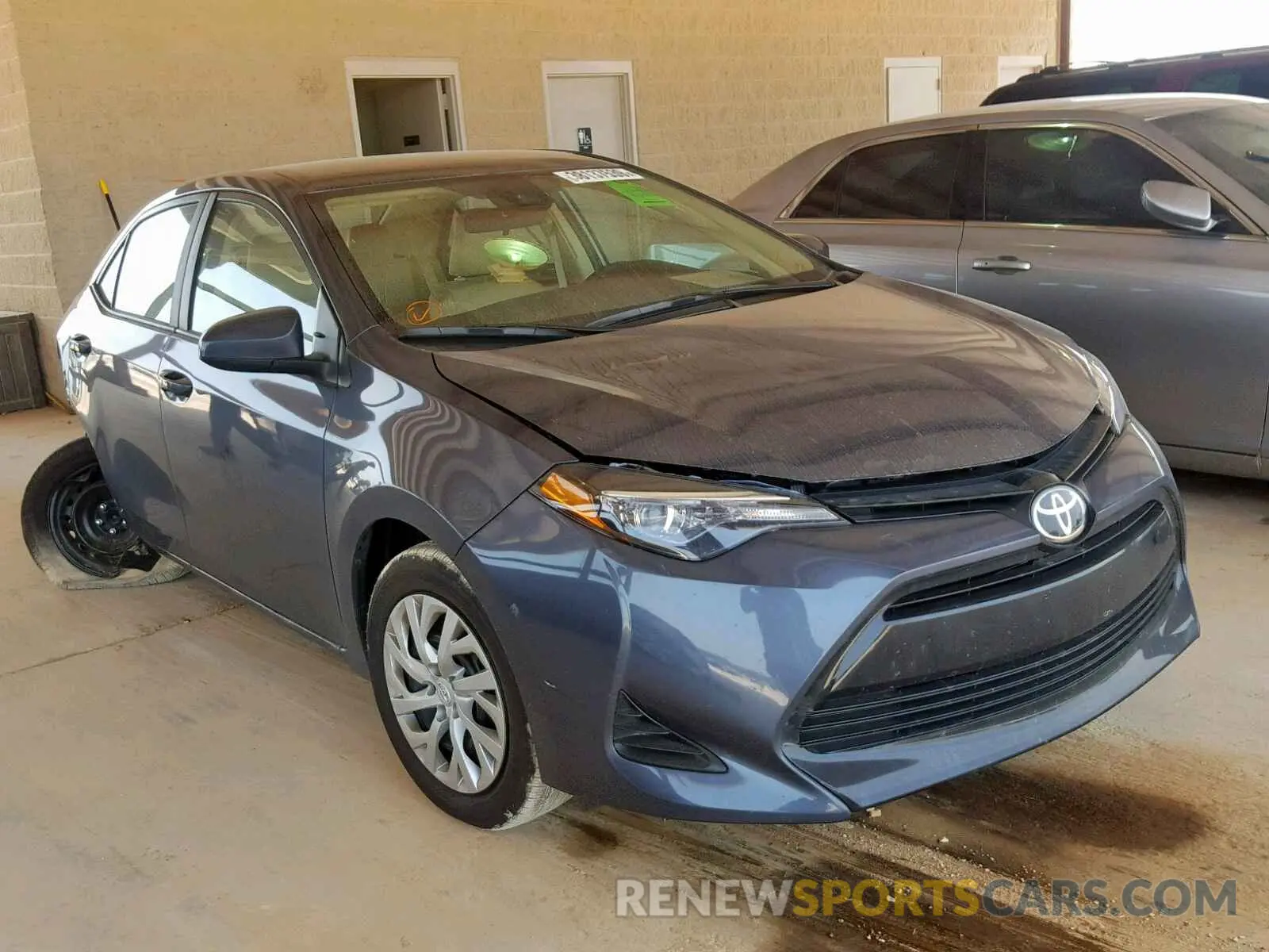 1 Photograph of a damaged car 5YFBURHE4KP929442 TOYOTA COROLLA 2019