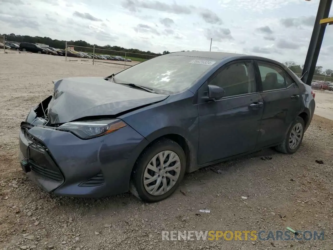 1 Photograph of a damaged car 5YFBURHE4KP934799 TOYOTA COROLLA 2019