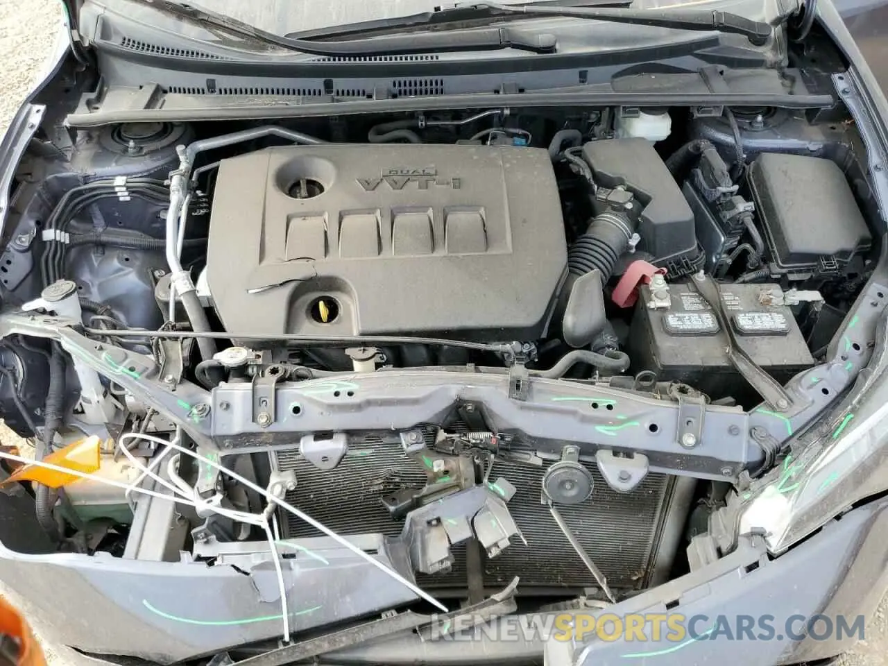 11 Photograph of a damaged car 5YFBURHE4KP934799 TOYOTA COROLLA 2019