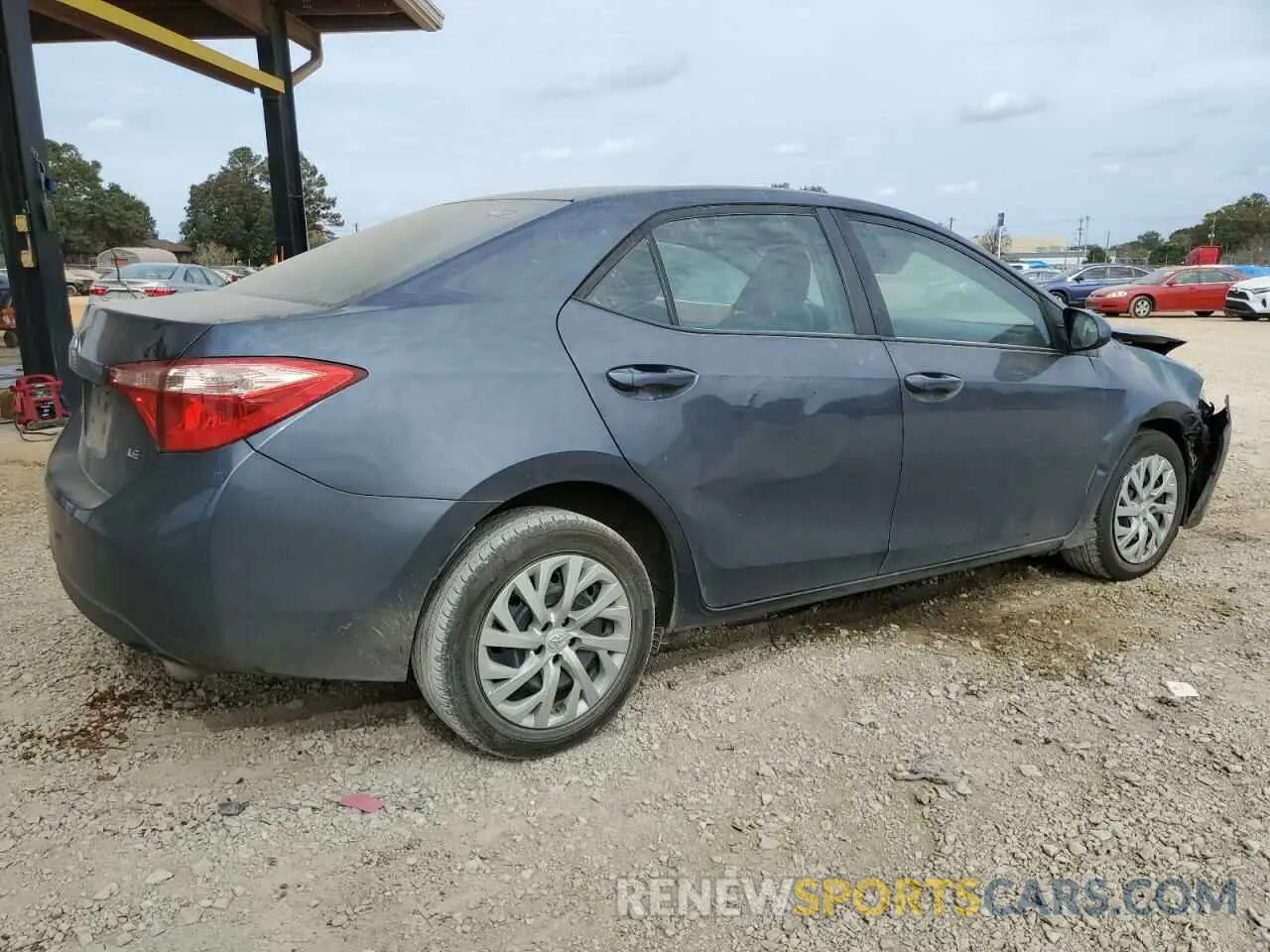 3 Photograph of a damaged car 5YFBURHE4KP934799 TOYOTA COROLLA 2019