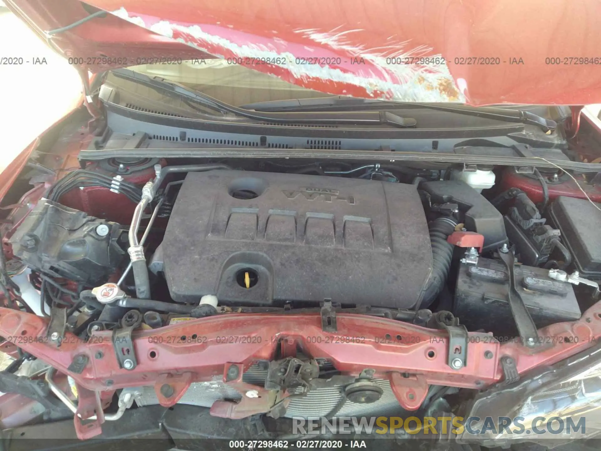 10 Photograph of a damaged car 5YFBURHE4KP936715 TOYOTA COROLLA 2019