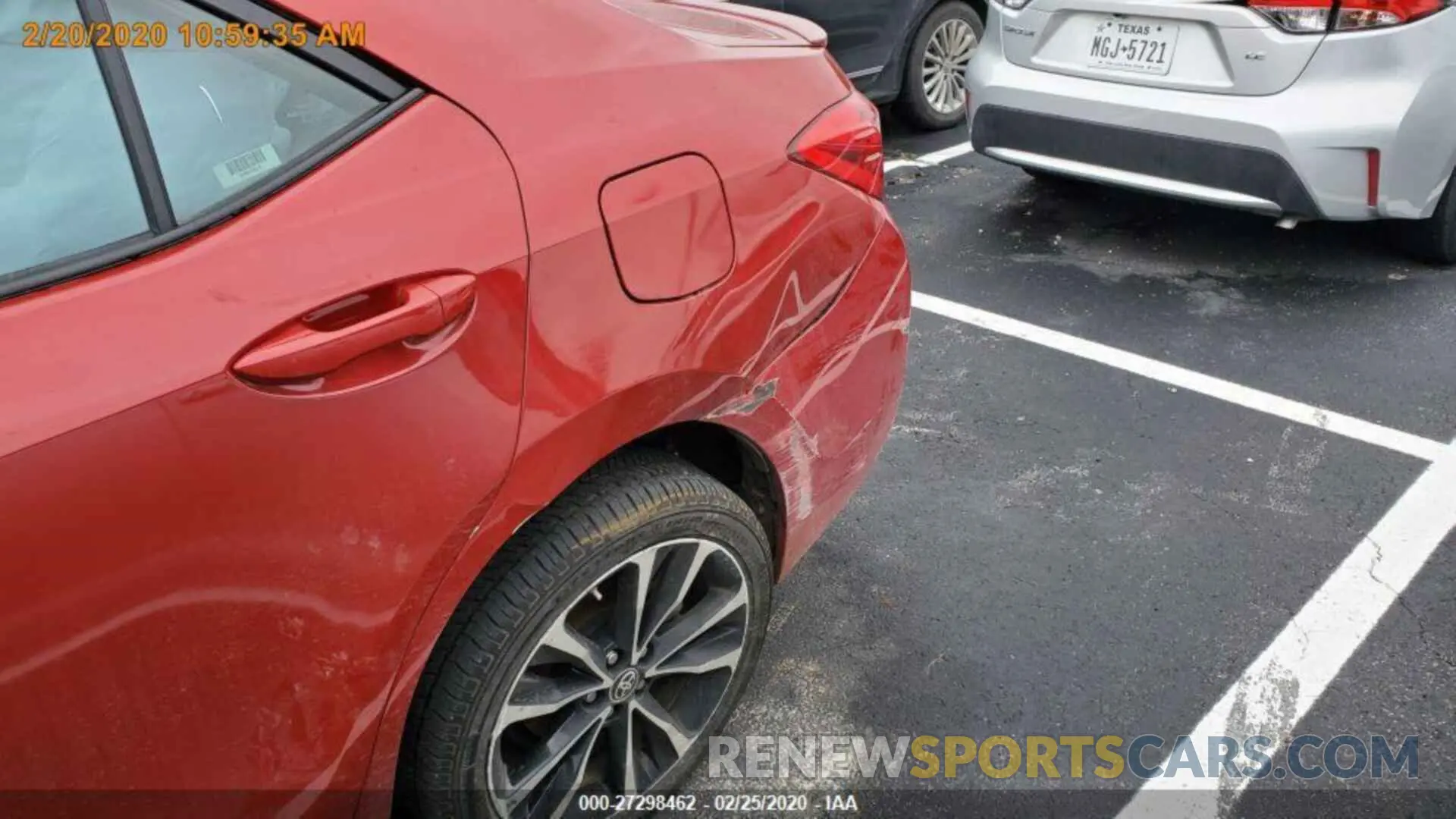 16 Photograph of a damaged car 5YFBURHE4KP936715 TOYOTA COROLLA 2019