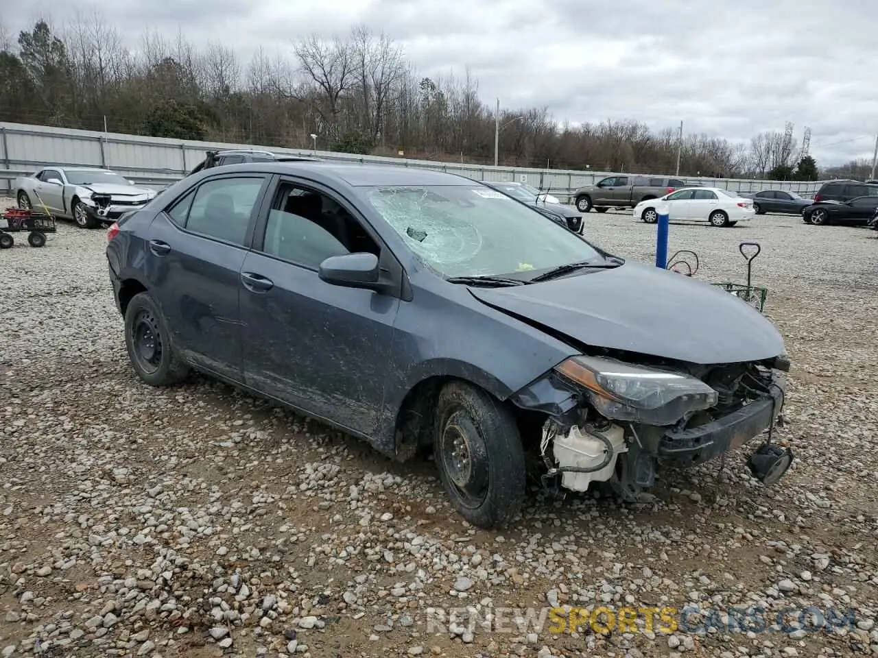 4 Фотография поврежденного автомобиля 5YFBURHE4KP939873 TOYOTA COROLLA 2019
