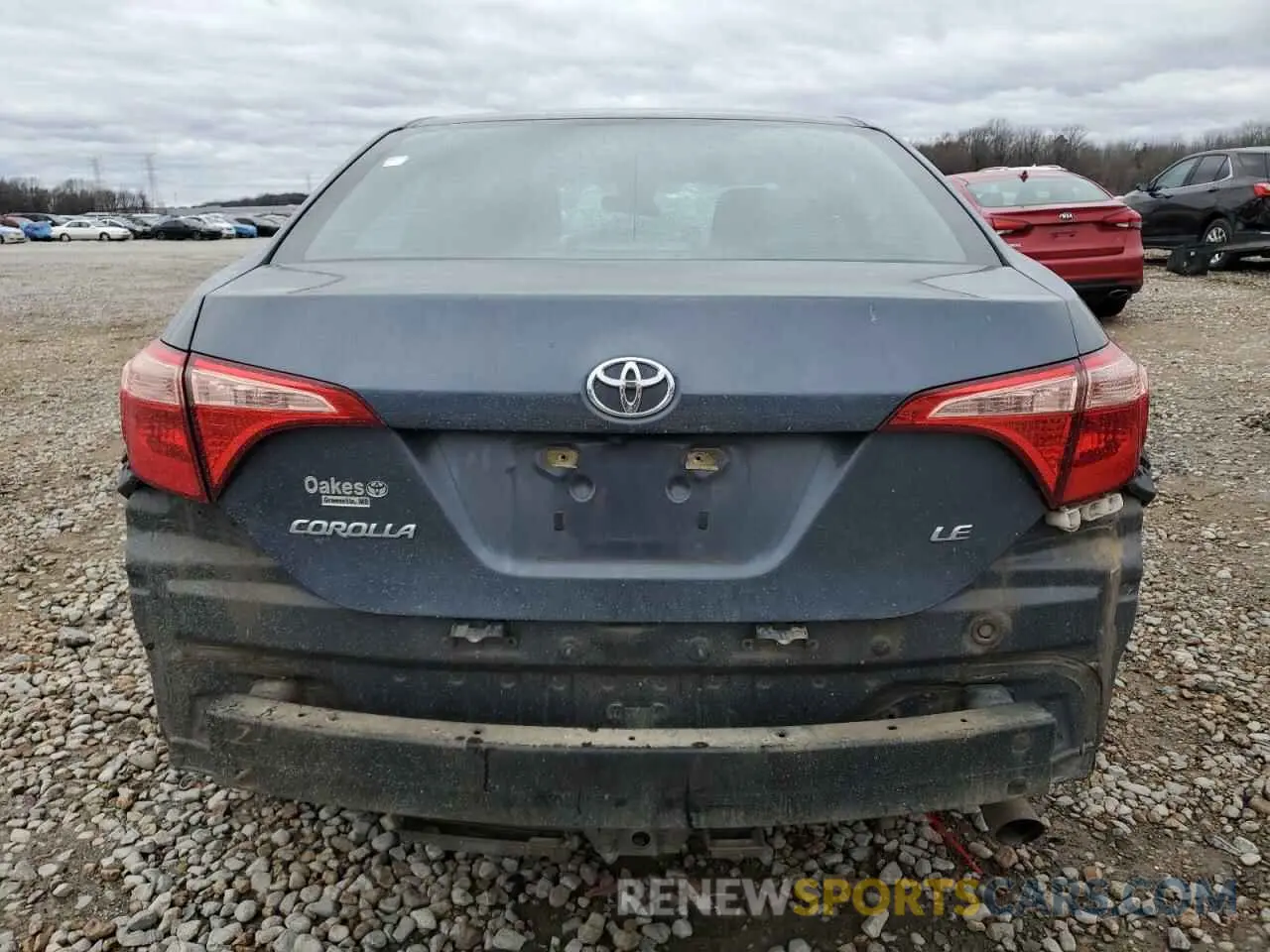 6 Фотография поврежденного автомобиля 5YFBURHE4KP939873 TOYOTA COROLLA 2019