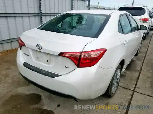 4 Photograph of a damaged car 5YFBURHE4KP941896 TOYOTA COROLLA 2019