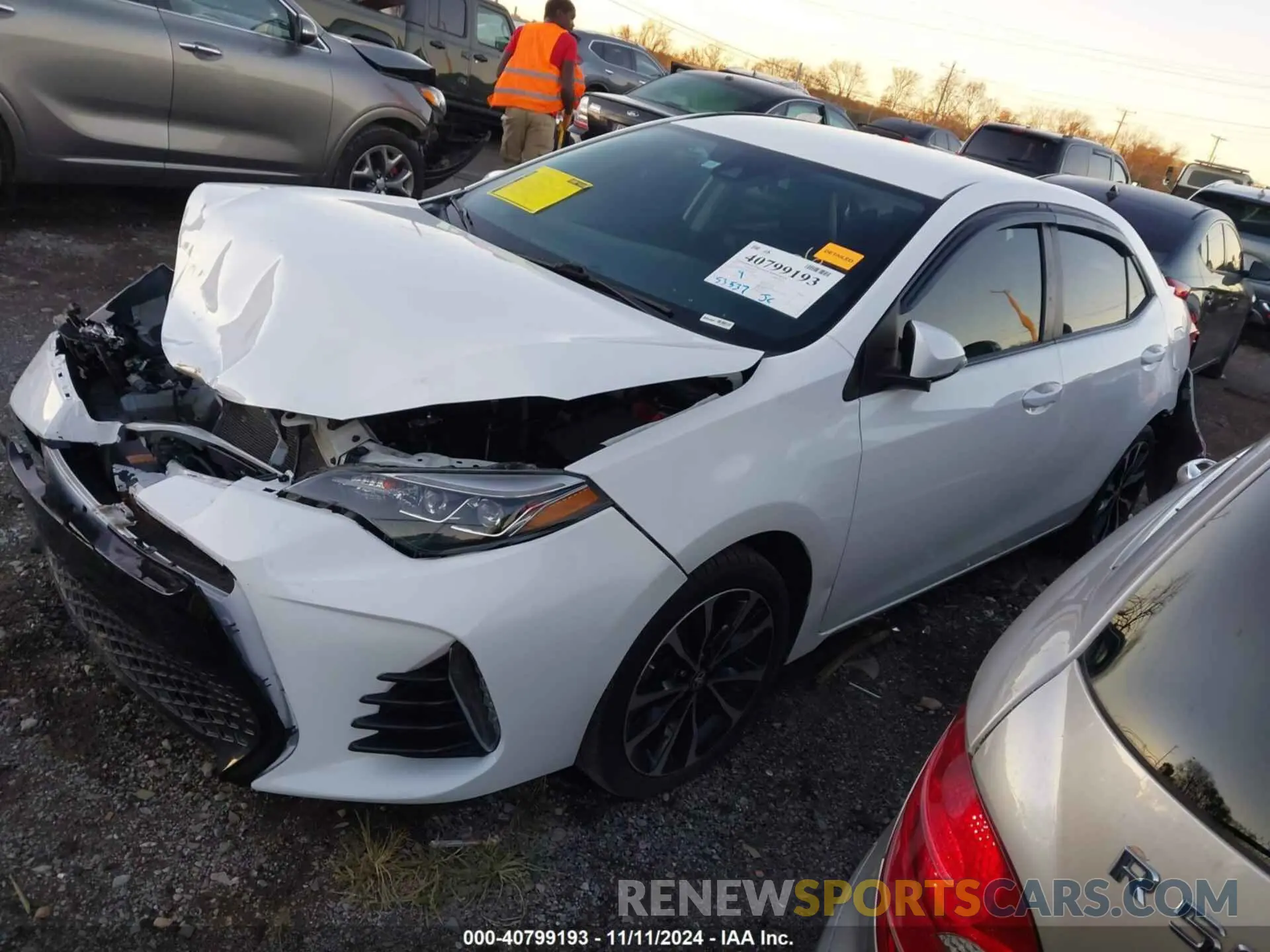 2 Фотография поврежденного автомобиля 5YFBURHE4KP948606 TOYOTA COROLLA 2019