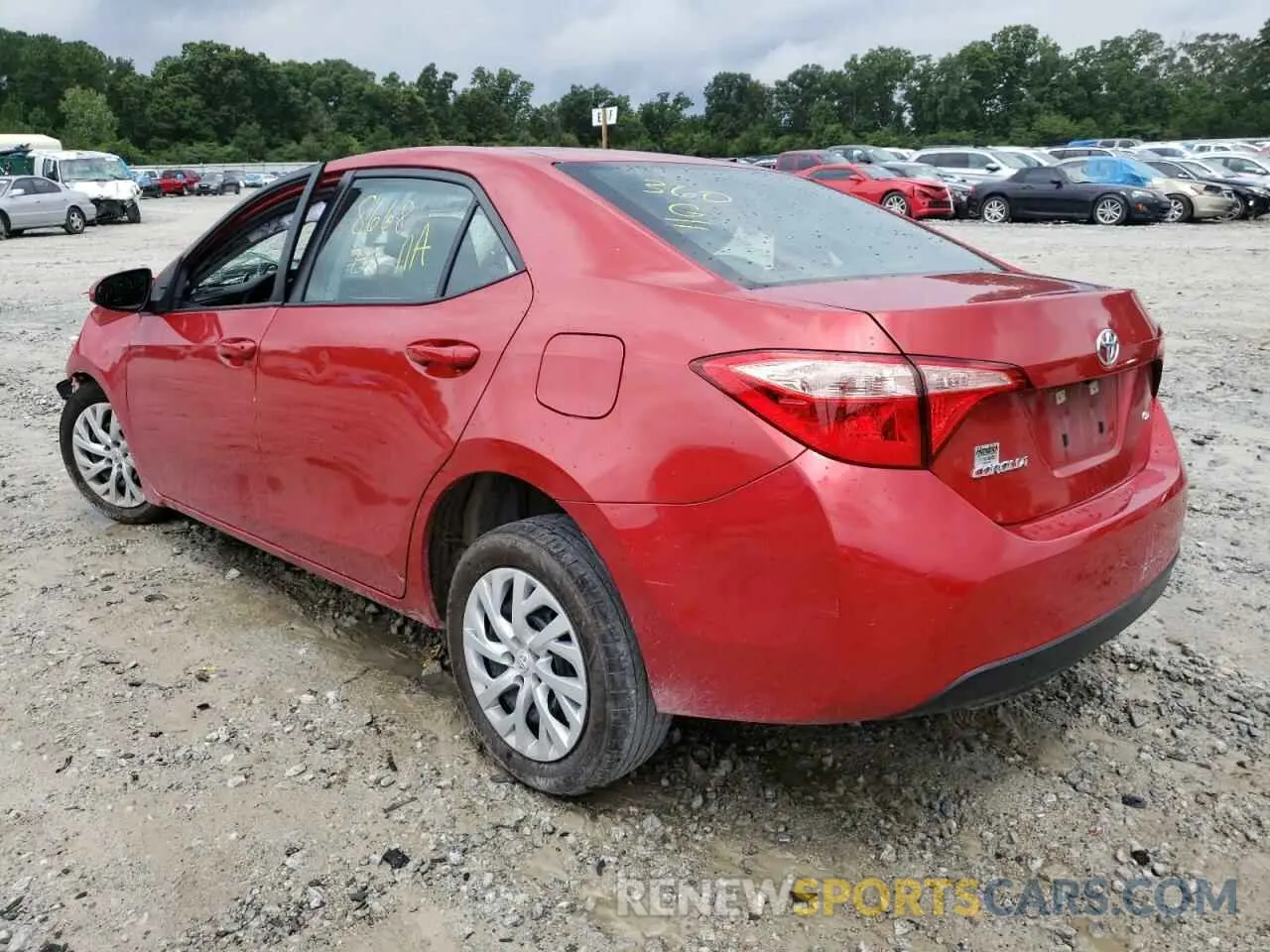 3 Photograph of a damaged car 5YFBURHE4KP948668 TOYOTA COROLLA 2019