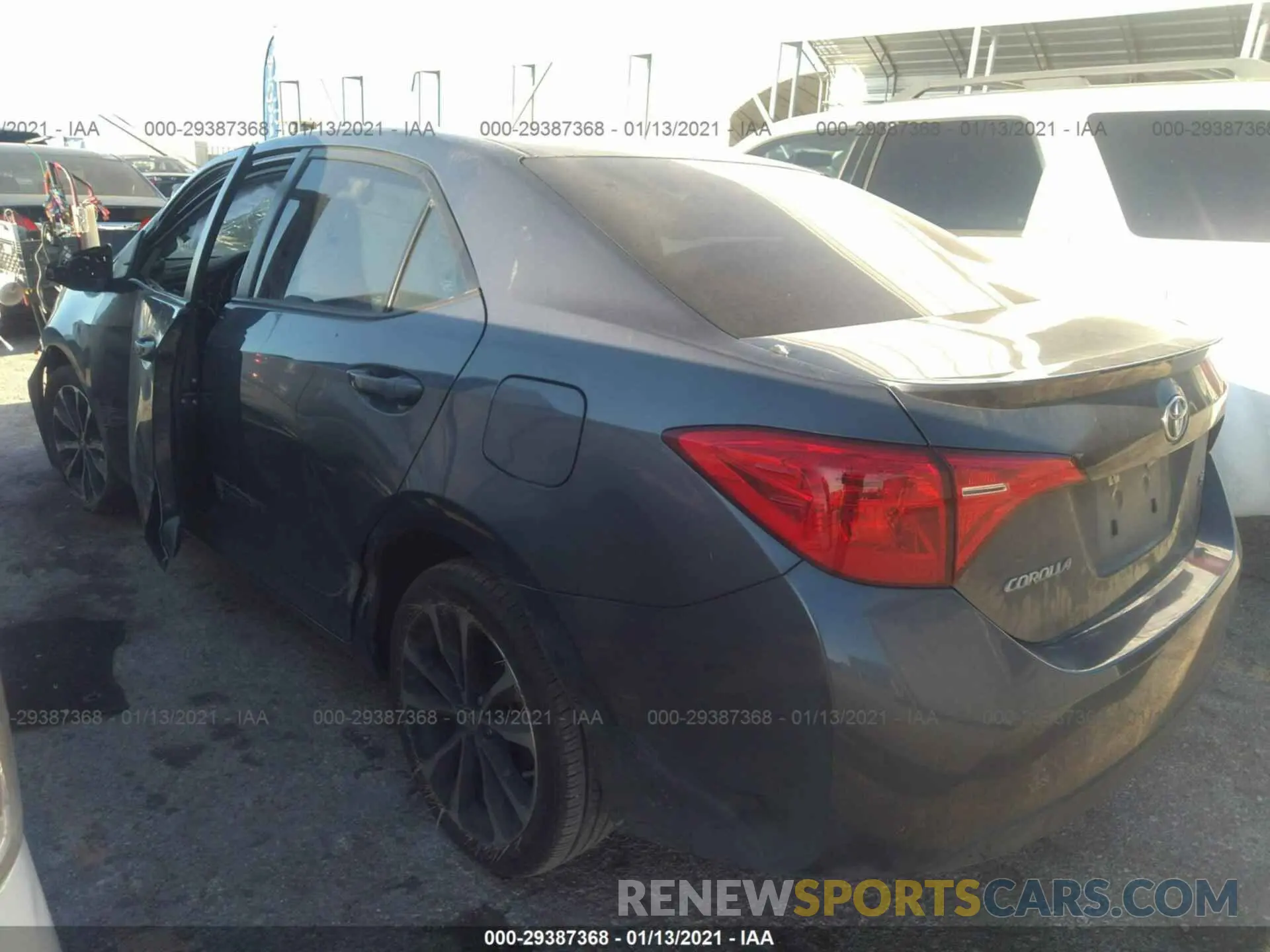 3 Photograph of a damaged car 5YFBURHE4KP949044 TOYOTA COROLLA 2019