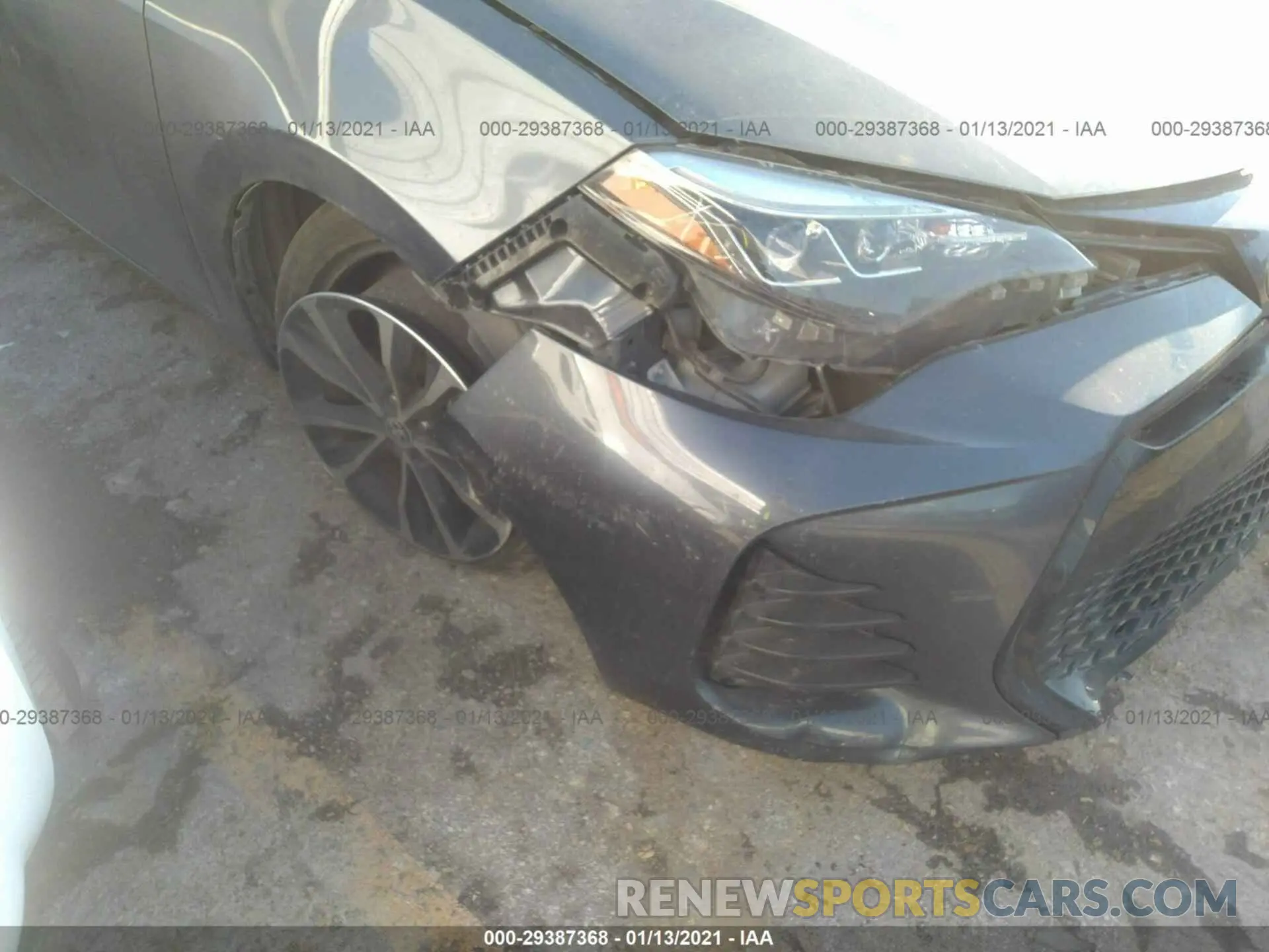 6 Photograph of a damaged car 5YFBURHE4KP949044 TOYOTA COROLLA 2019
