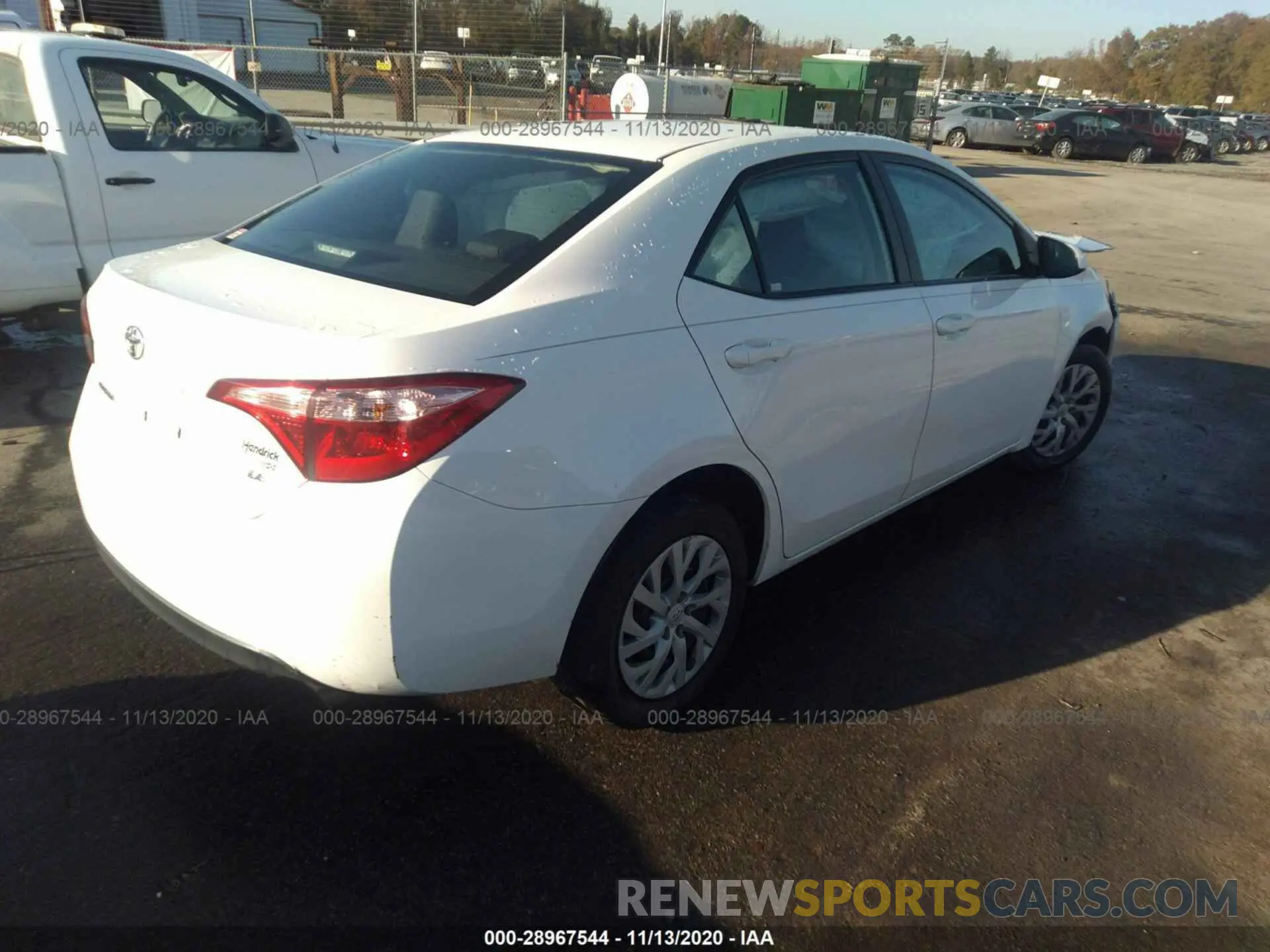 4 Photograph of a damaged car 5YFBURHE5KP856291 TOYOTA COROLLA 2019