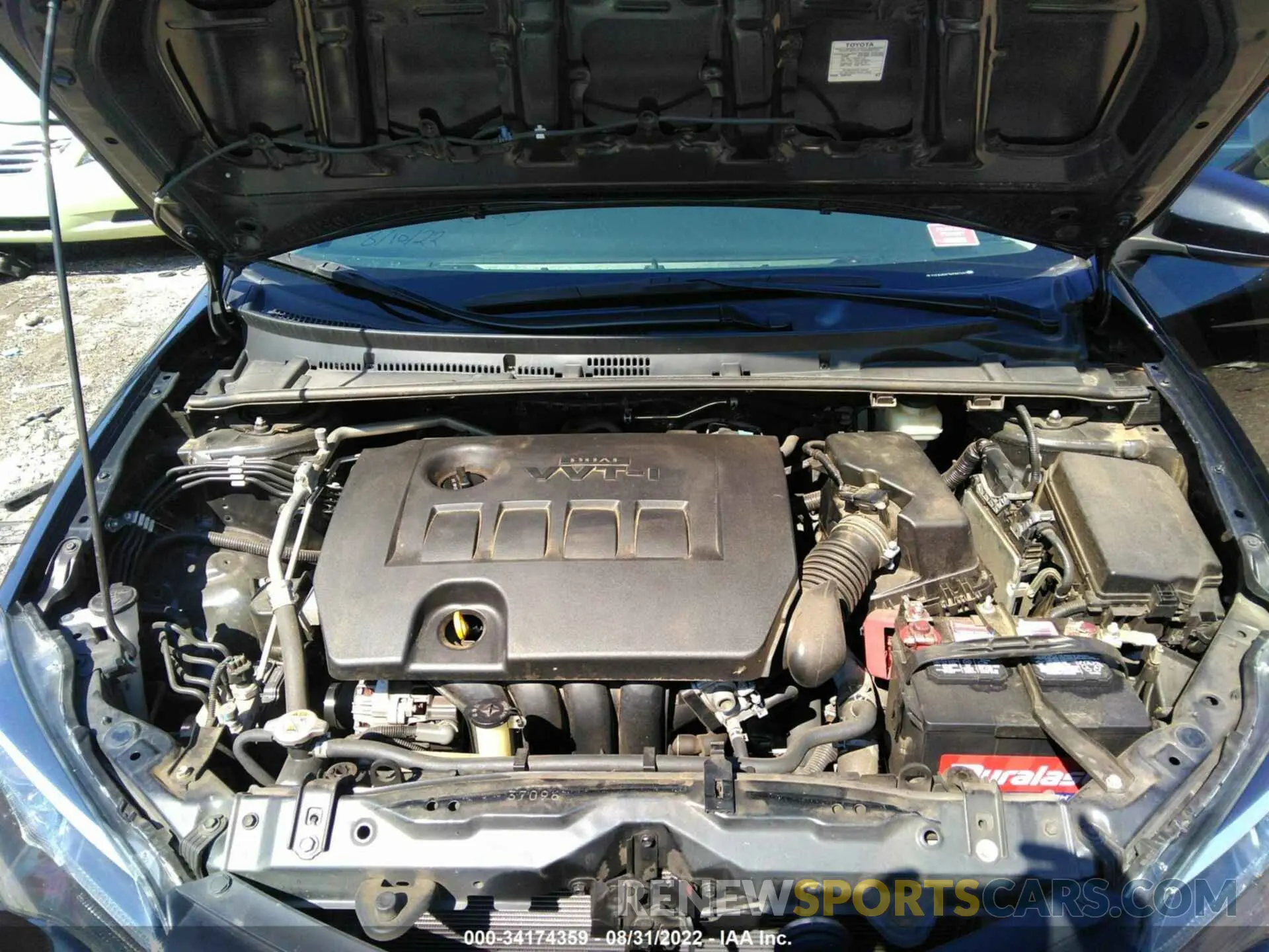 10 Photograph of a damaged car 5YFBURHE5KP862463 TOYOTA COROLLA 2019
