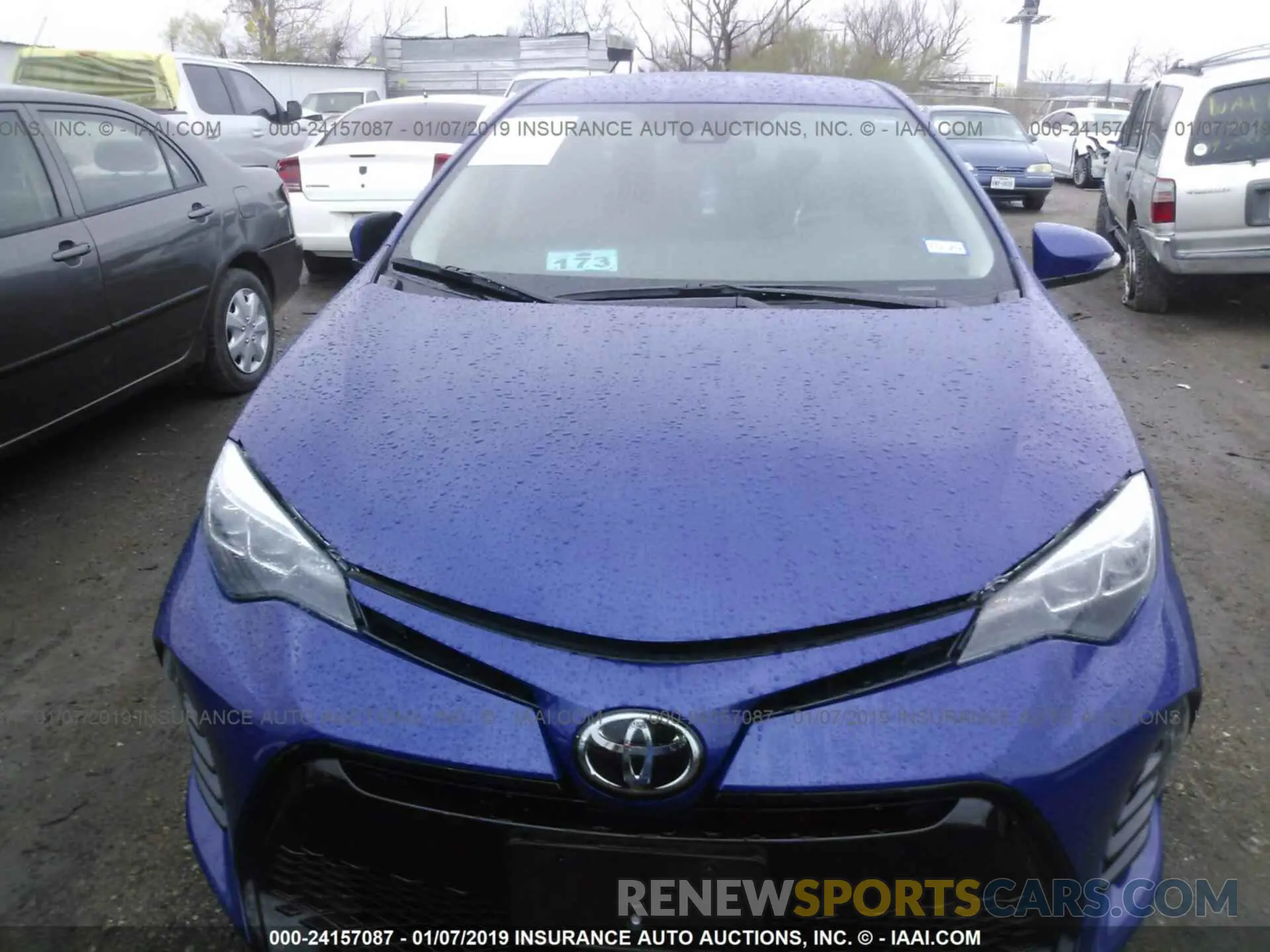 6 Photograph of a damaged car 5YFBURHE5KP868022 TOYOTA COROLLA 2019