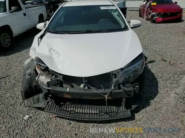 10 Photograph of a damaged car 5YFBURHE5KP868411 TOYOTA COROLLA 2019