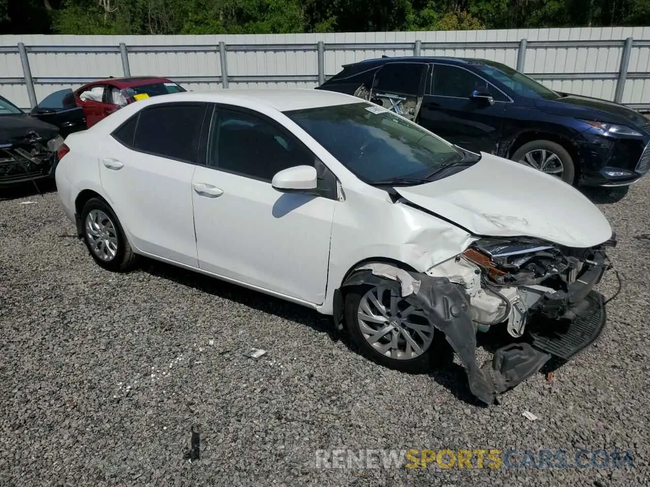 4 Photograph of a damaged car 5YFBURHE5KP868411 TOYOTA COROLLA 2019