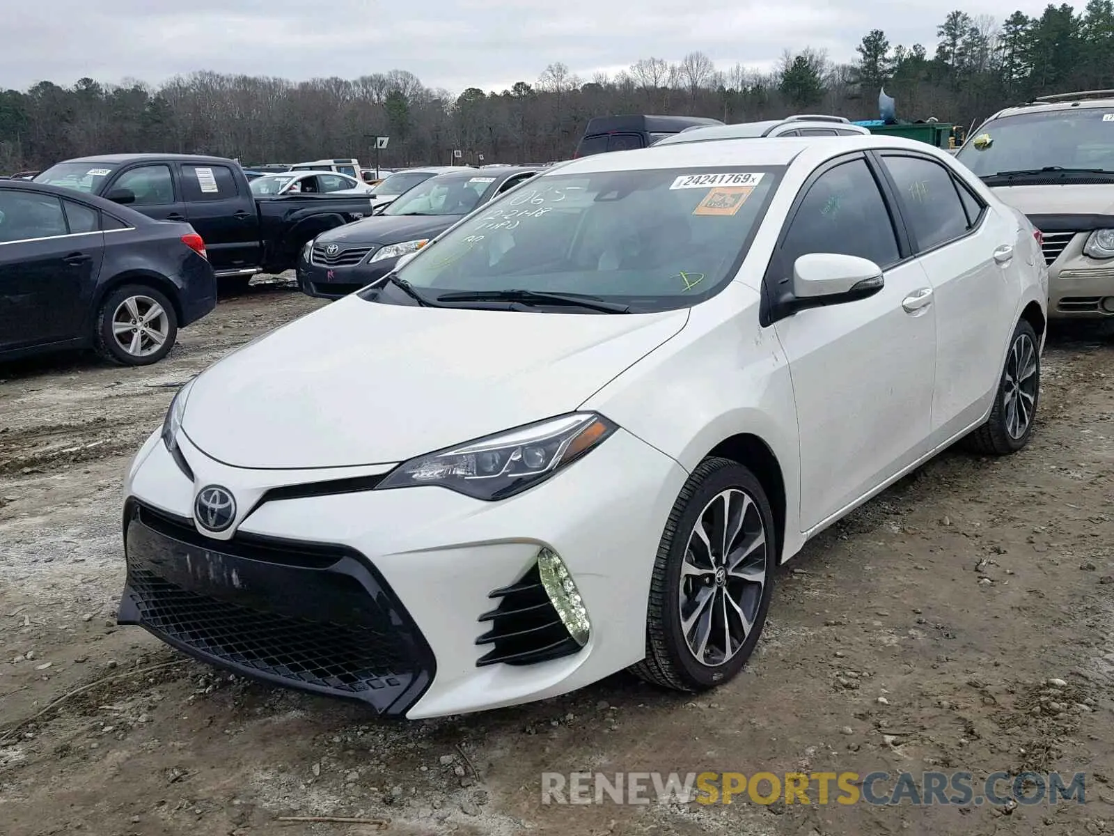 2 Photograph of a damaged car 5YFBURHE5KP871065 TOYOTA COROLLA 2019