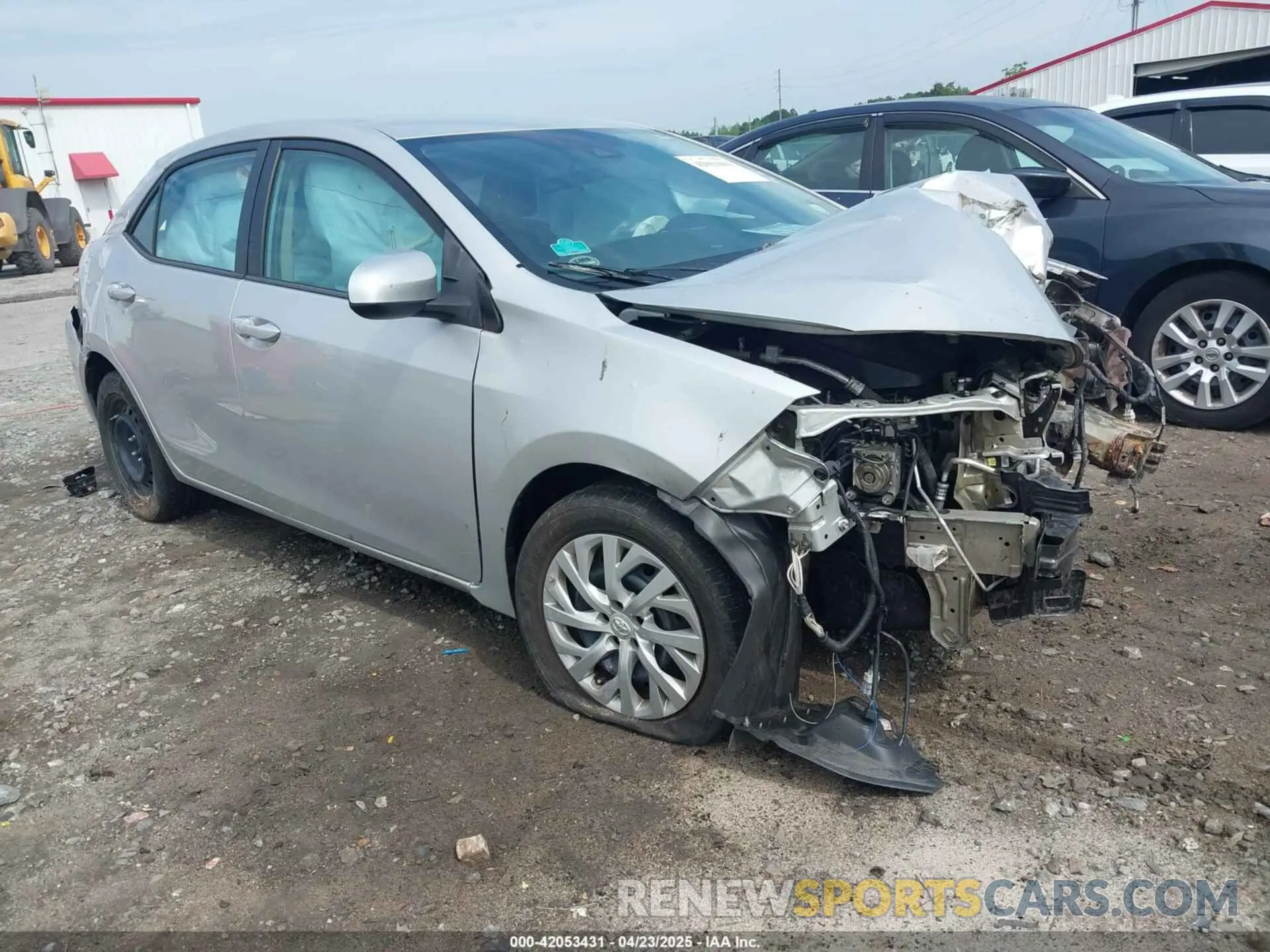 1 Photograph of a damaged car 5YFBURHE5KP872474 TOYOTA COROLLA 2019