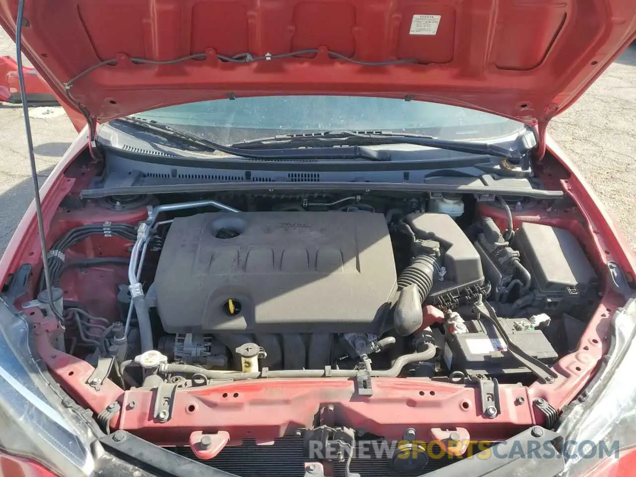 11 Photograph of a damaged car 5YFBURHE5KP872958 TOYOTA COROLLA 2019