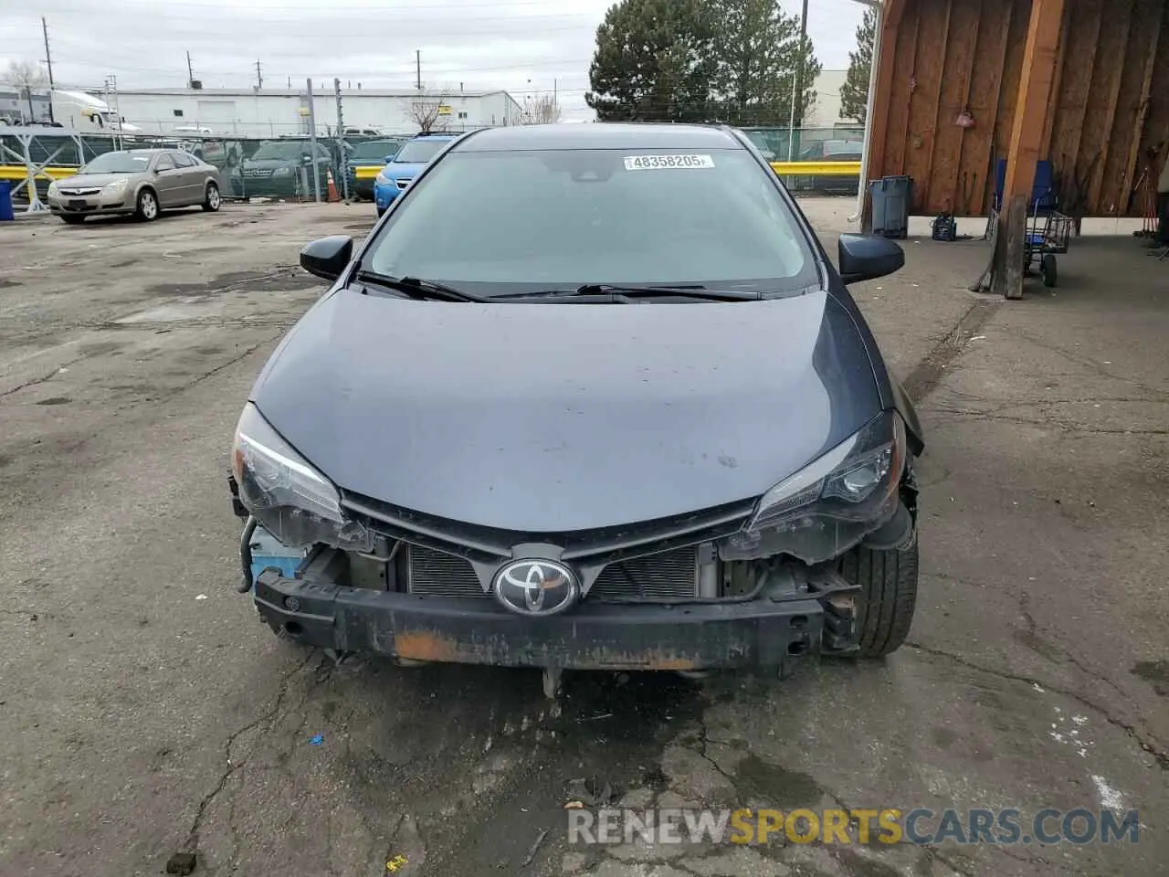 5 Photograph of a damaged car 5YFBURHE5KP875357 TOYOTA COROLLA 2019