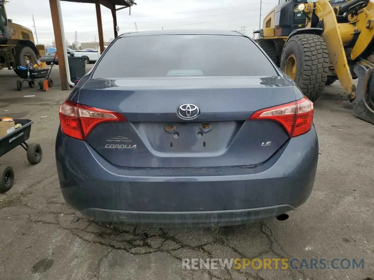 6 Photograph of a damaged car 5YFBURHE5KP875357 TOYOTA COROLLA 2019